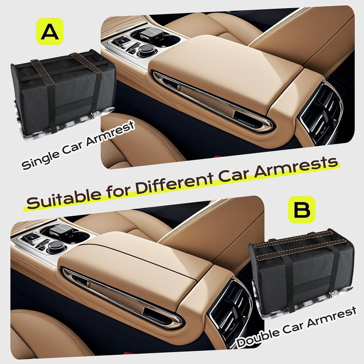 Asiento de Coche para Perros CHZUOBER Negro 45.72x22.86cm