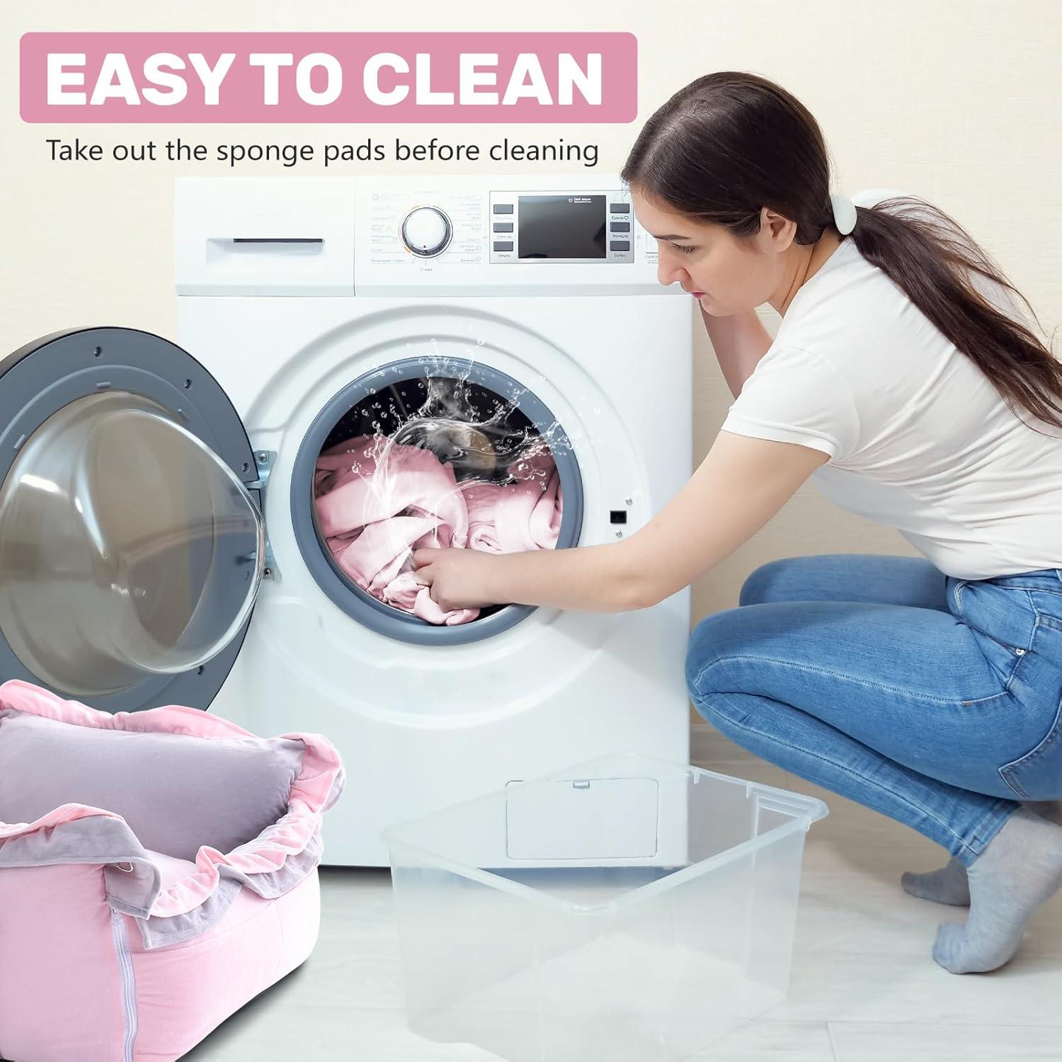 Asiento de Coche para Perros Homcosan Rosa 74.9x63.5 cm