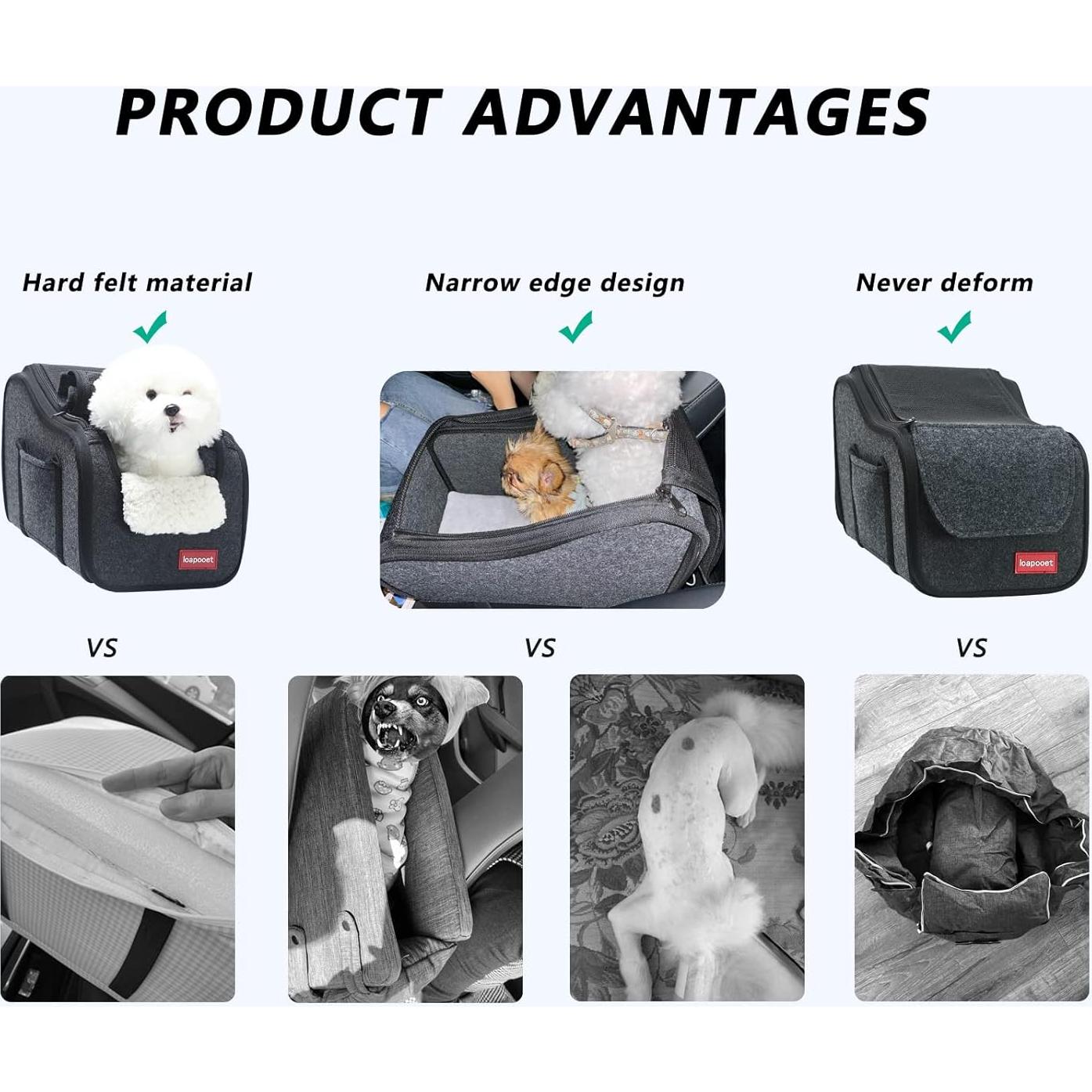 Asiento para Mascotas Huizhou - Consola Central para Perros y Gatos