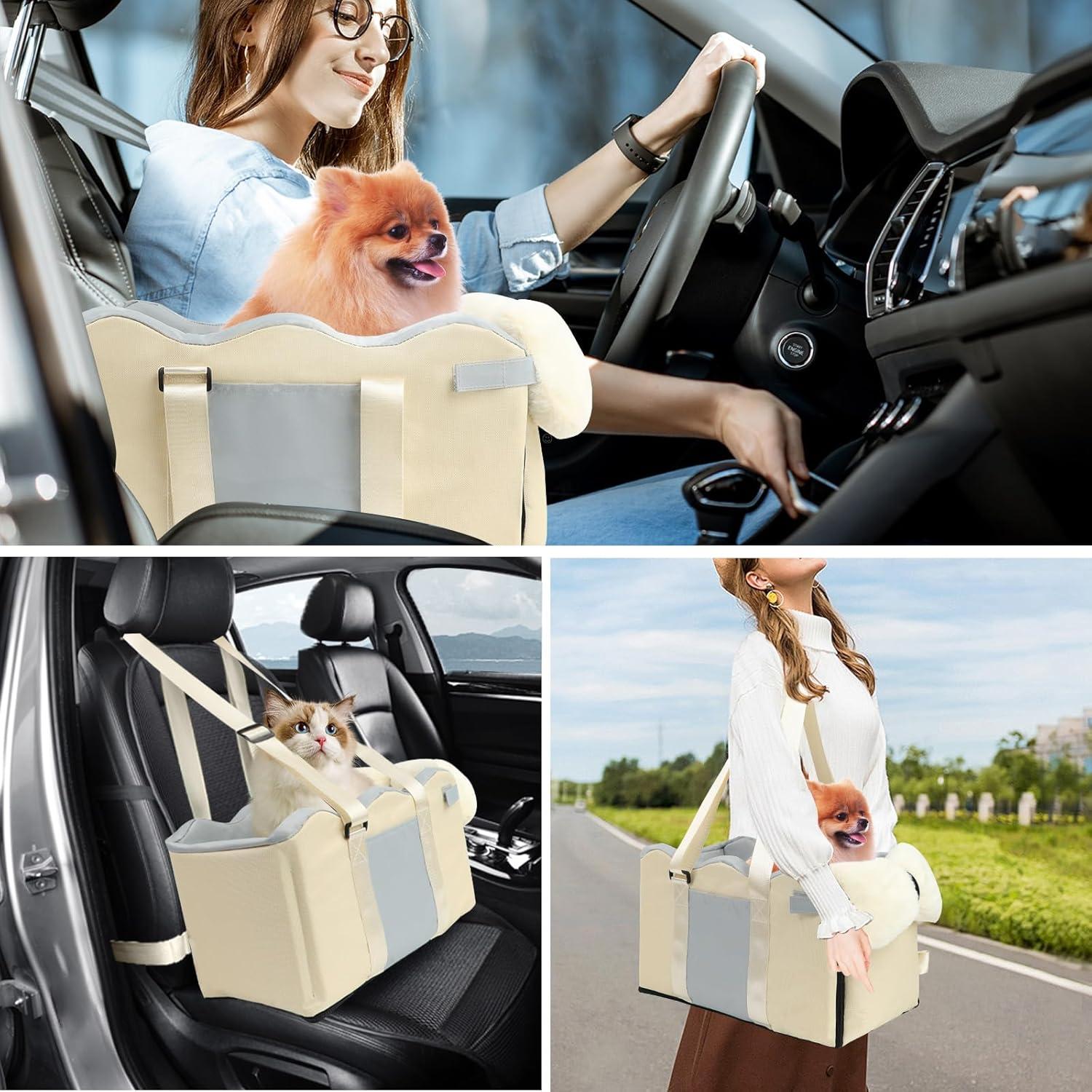 Asiento elevador para perros Wn's Day 45x25x25 cm Caqui