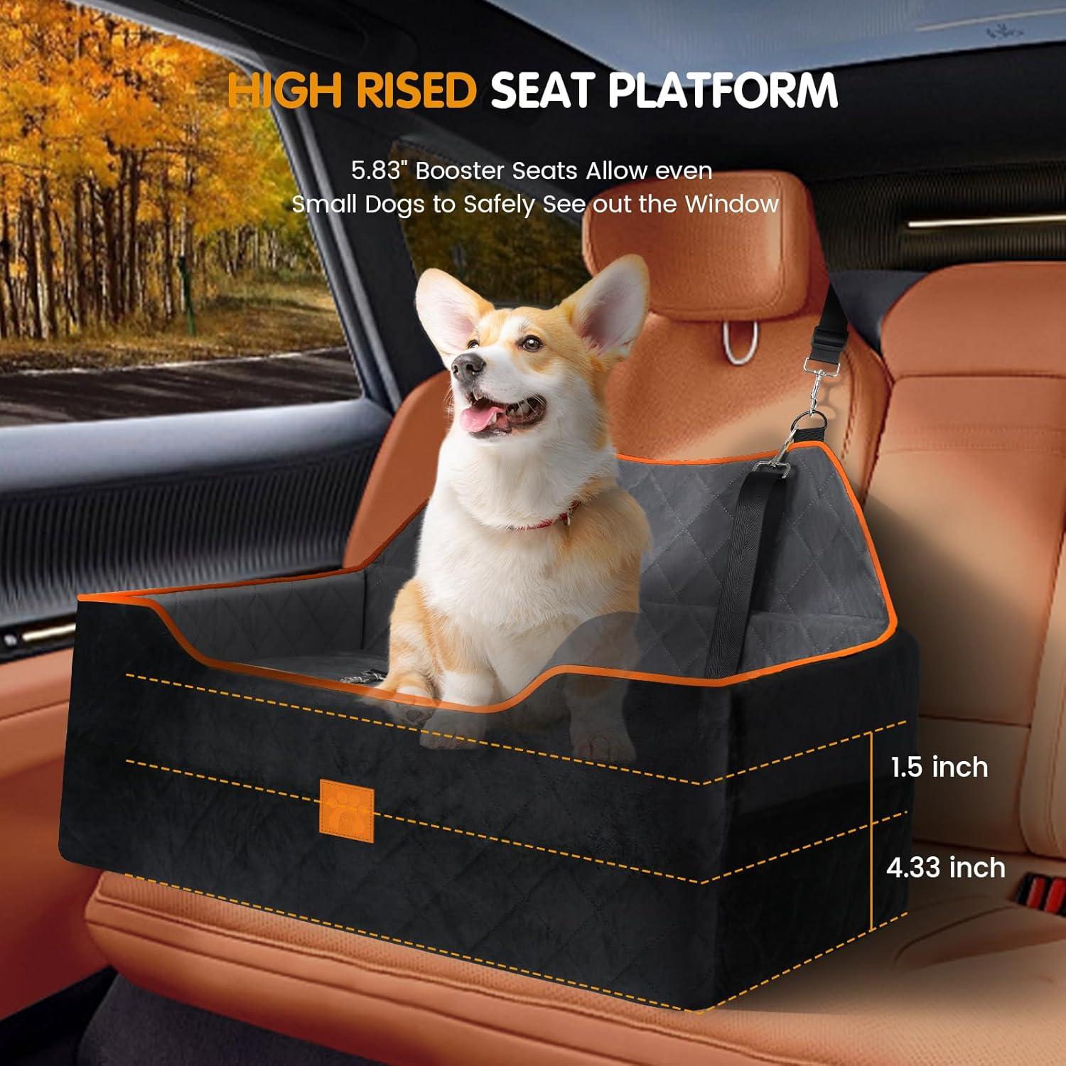 Asiento Elevador para Perros Rykostex Grande 75x51cm Naranja