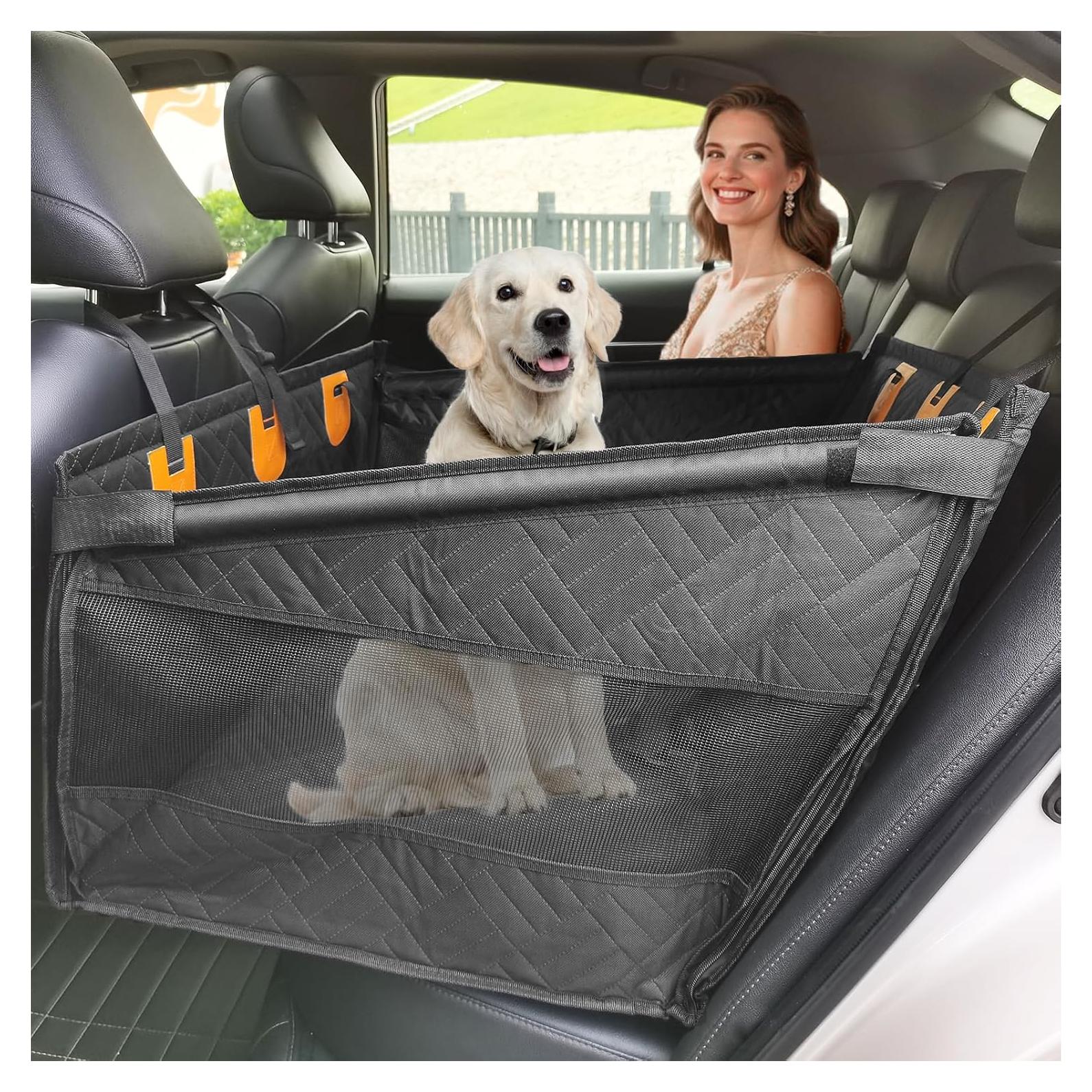 Asiento de Coche para Perros Grandes Imaboie - Impermeable y Ajustable