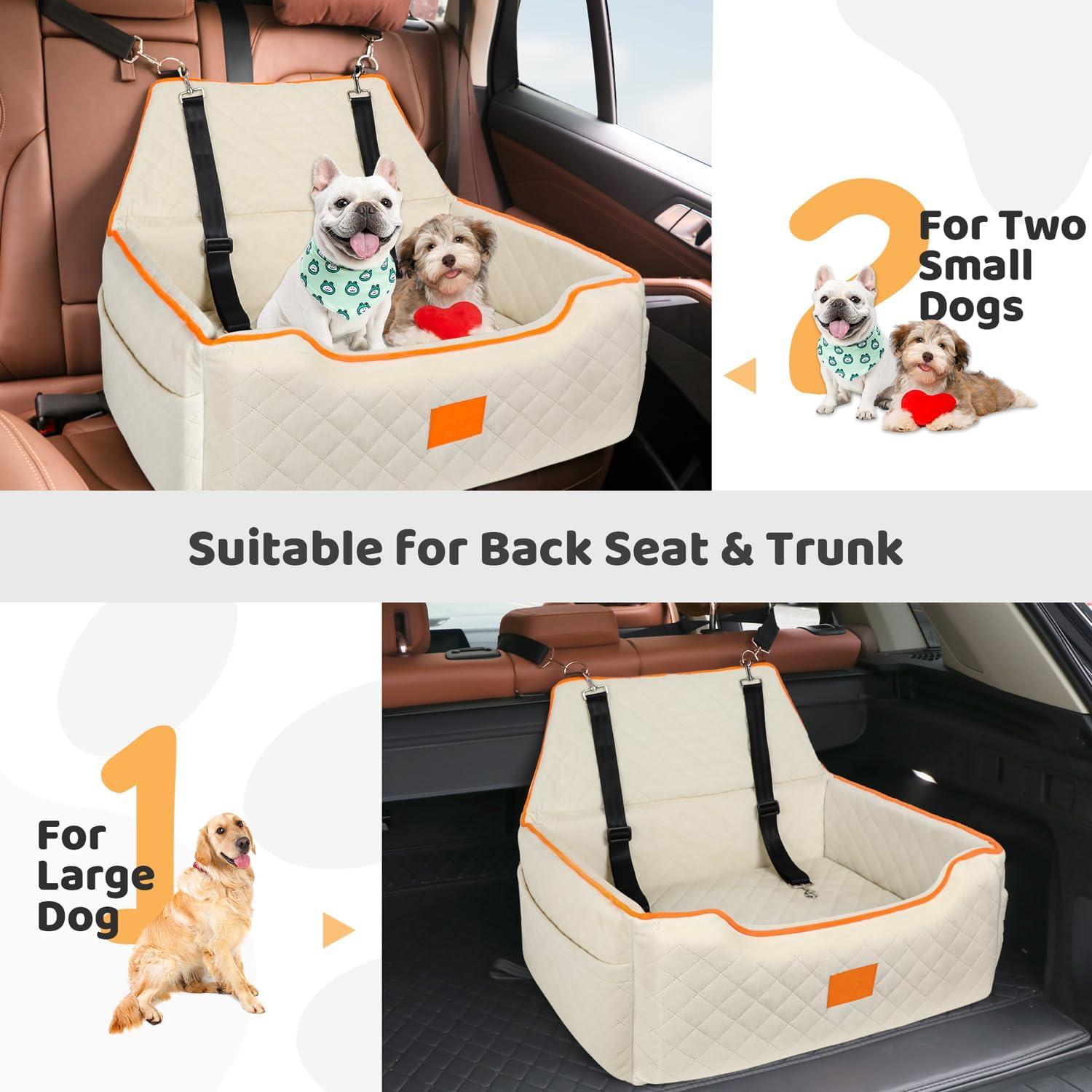 Asiento Elevador para Perros XIEEAOZEE Beige 72.4x52.1cm
