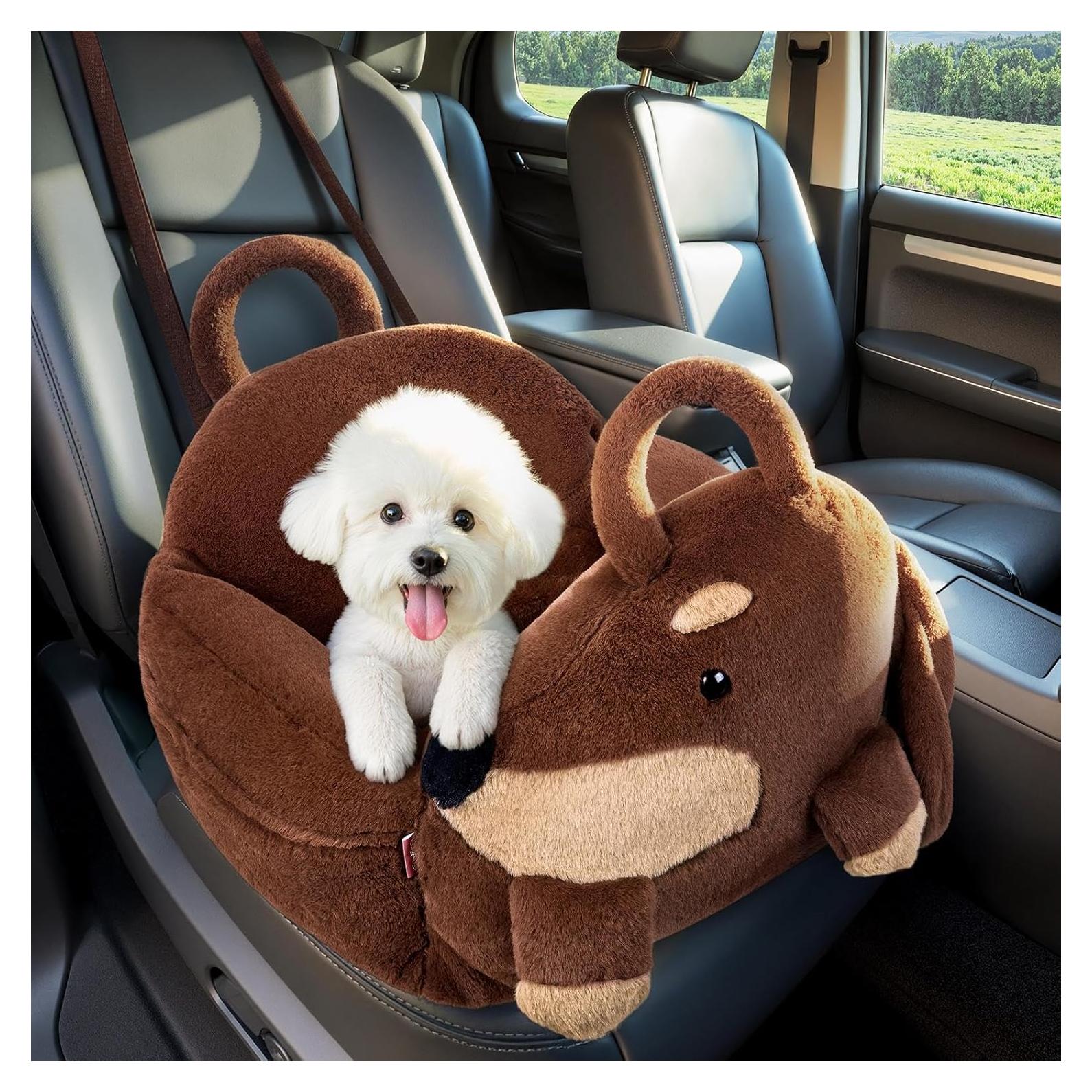 Asiento de Coche para Perros Pequeños BurgeonNest 56x54cm