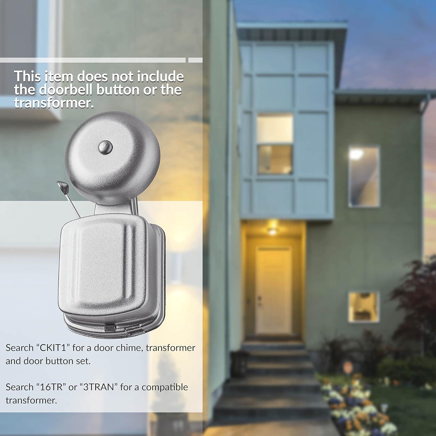 Timbre de Puerta Newhouse APB1 14.61x6.99cm Brillante