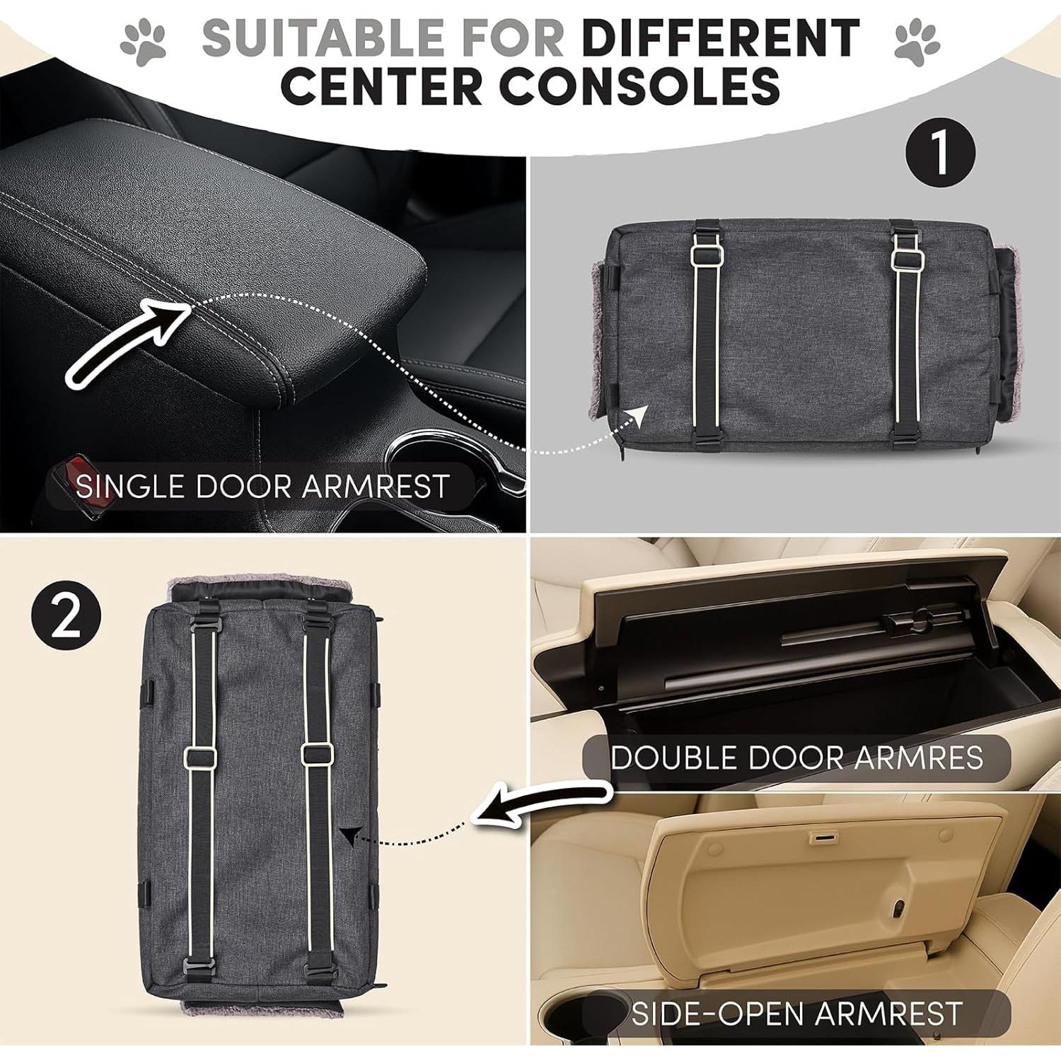 Asiento Elevador para Perros BurgeonNest Gris - Hasta 5kg