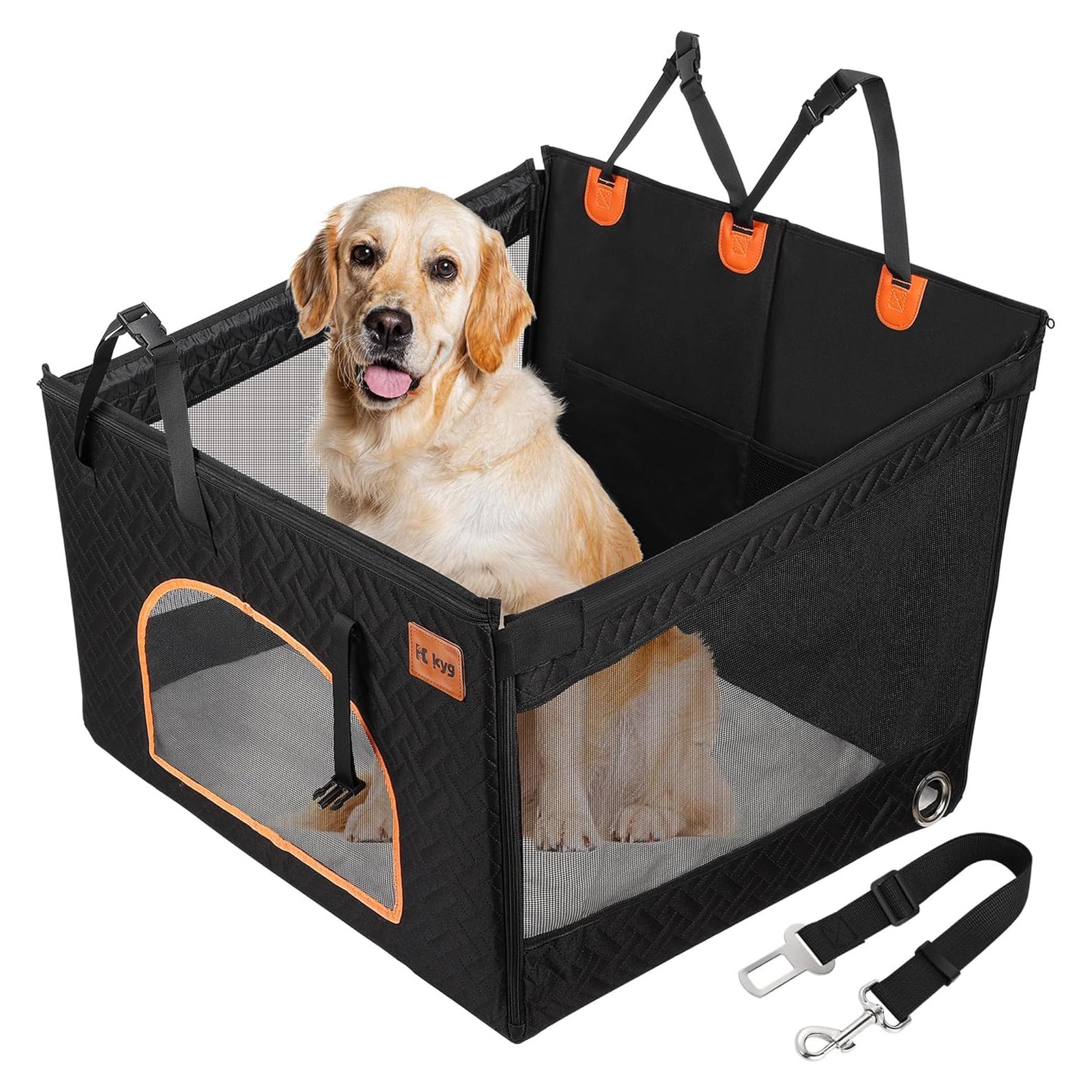 Asiento de Coche Grande para Perros KYG Impermeable 72x62cm