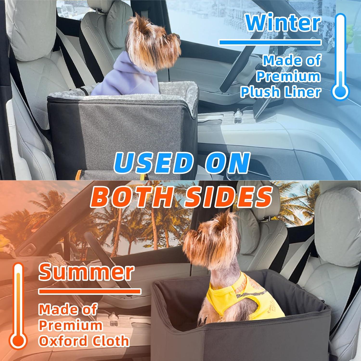 Asiento Elevado para Perros JJRING 40.6x38.1x33cm Negro