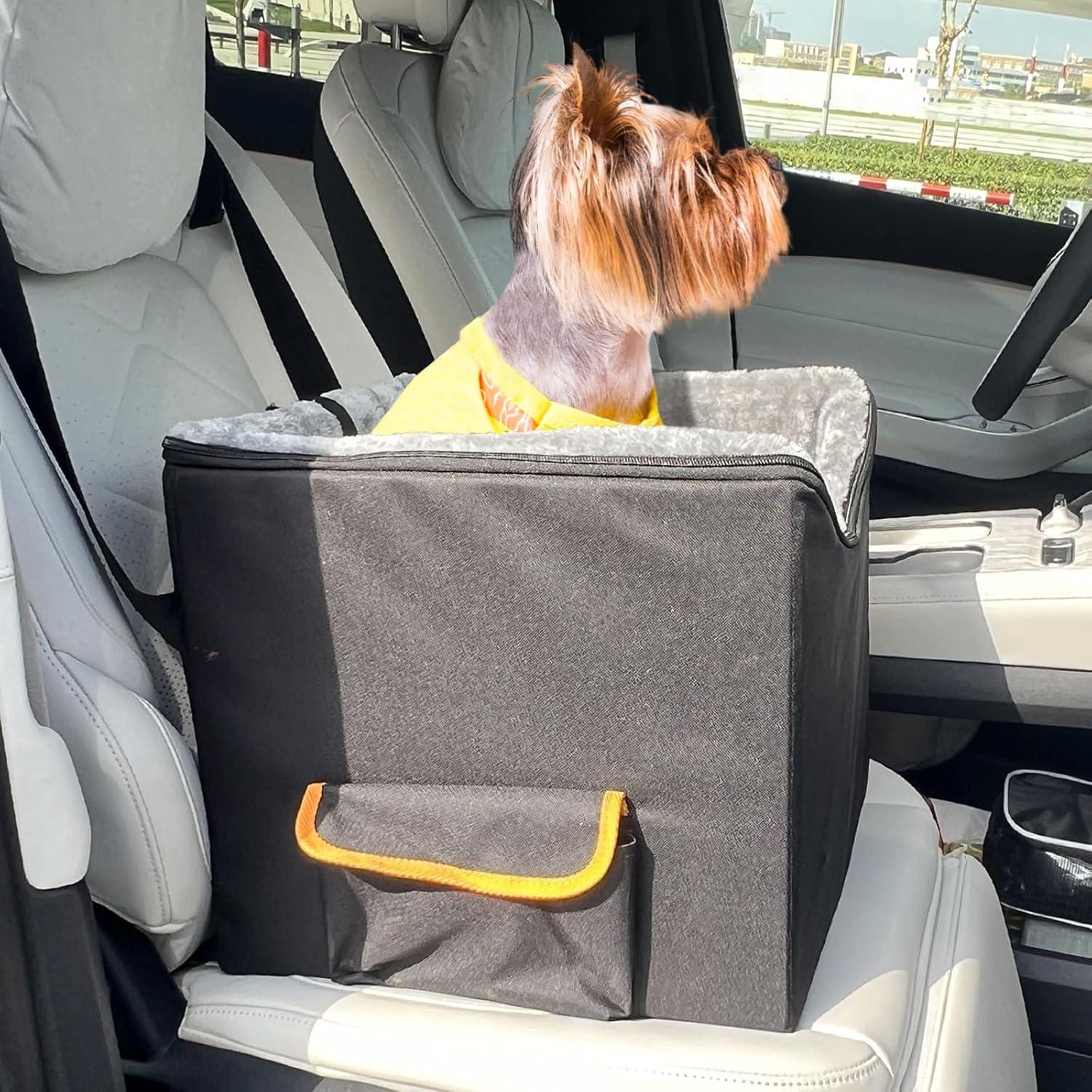 Asiento Elevado para Perros JJRING 40.6x38.1x33cm Negro