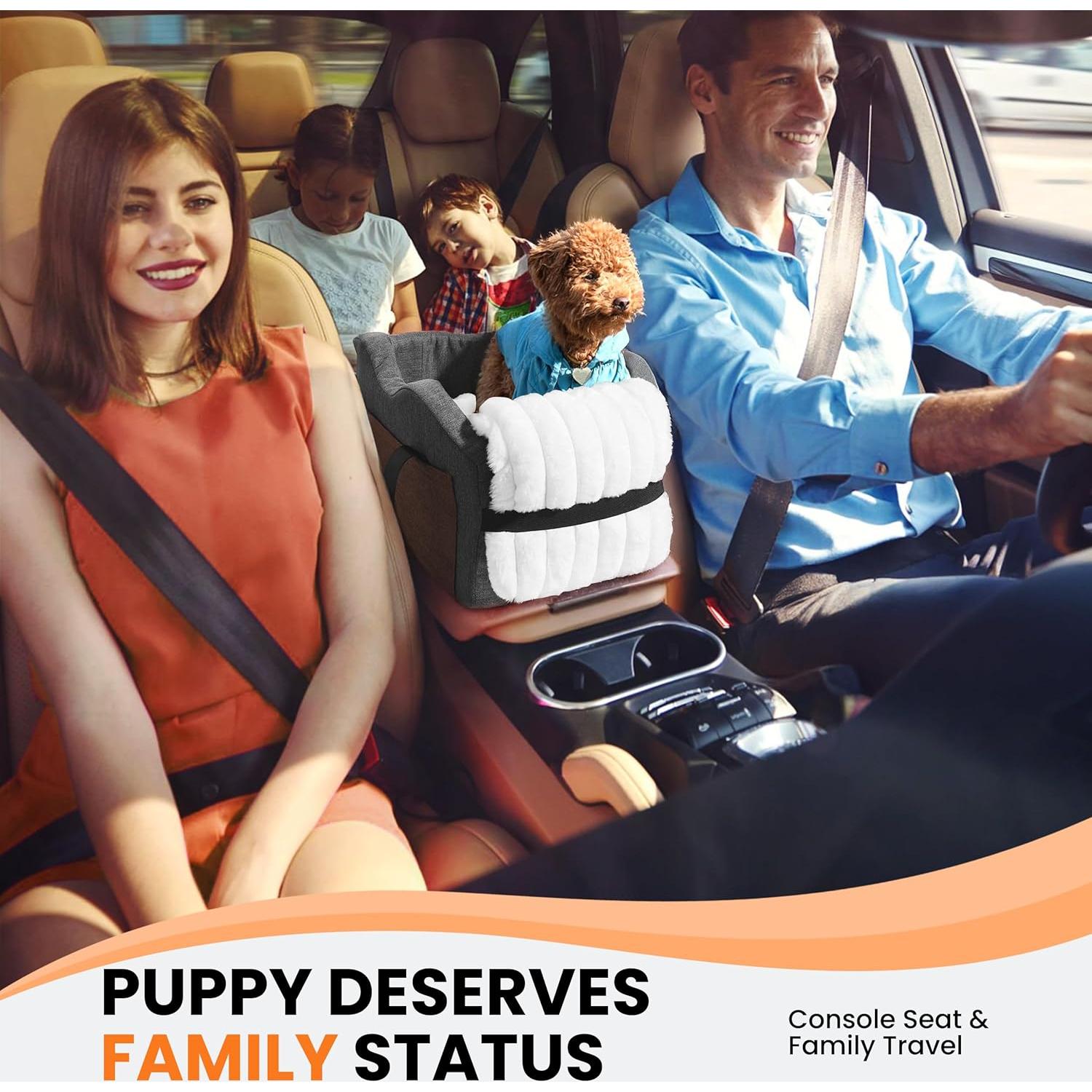 Asiento Elevador para Perros Sangoodier Gris-Negro 1kg