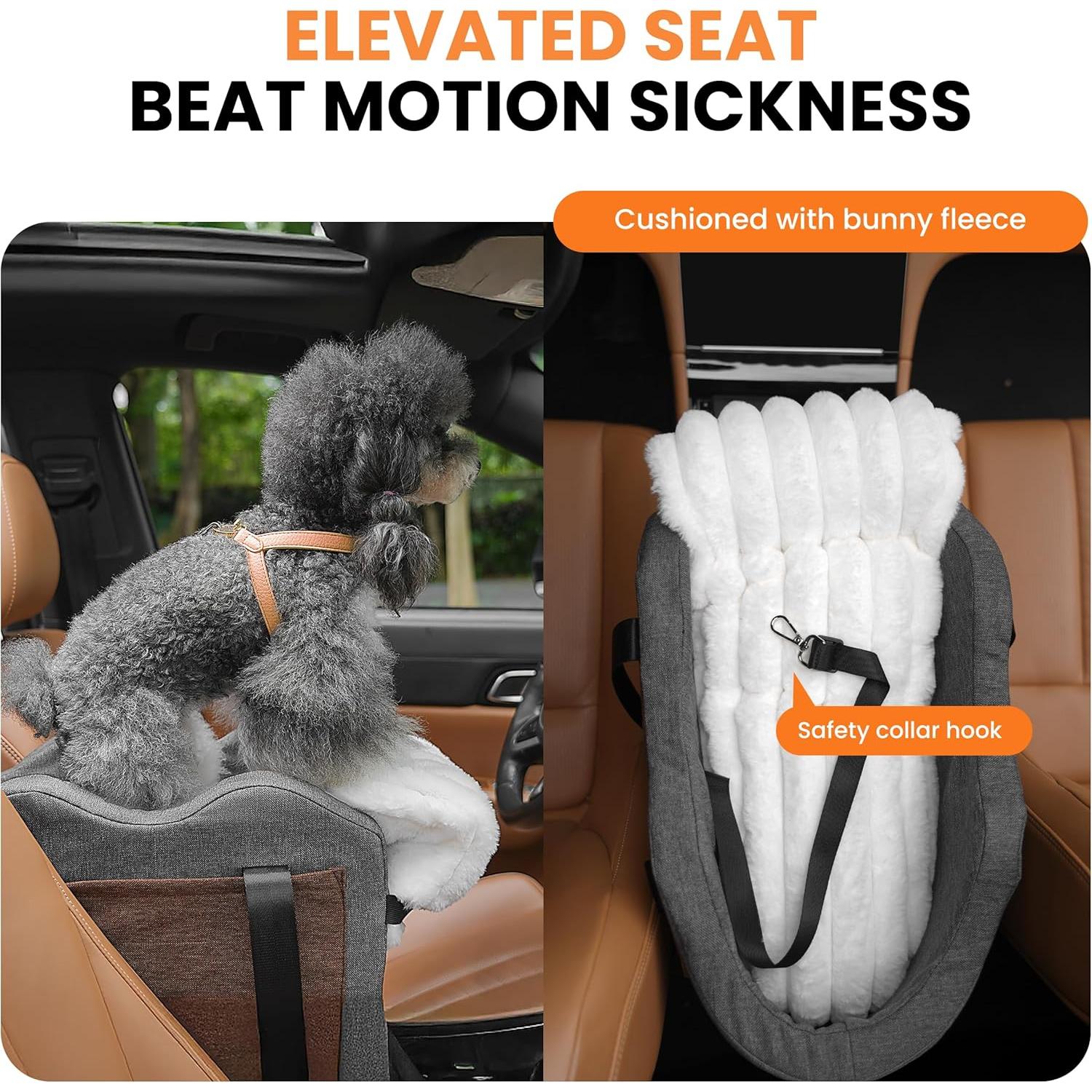 Asiento Elevador para Perros Sangoodier Gris-Negro 1kg