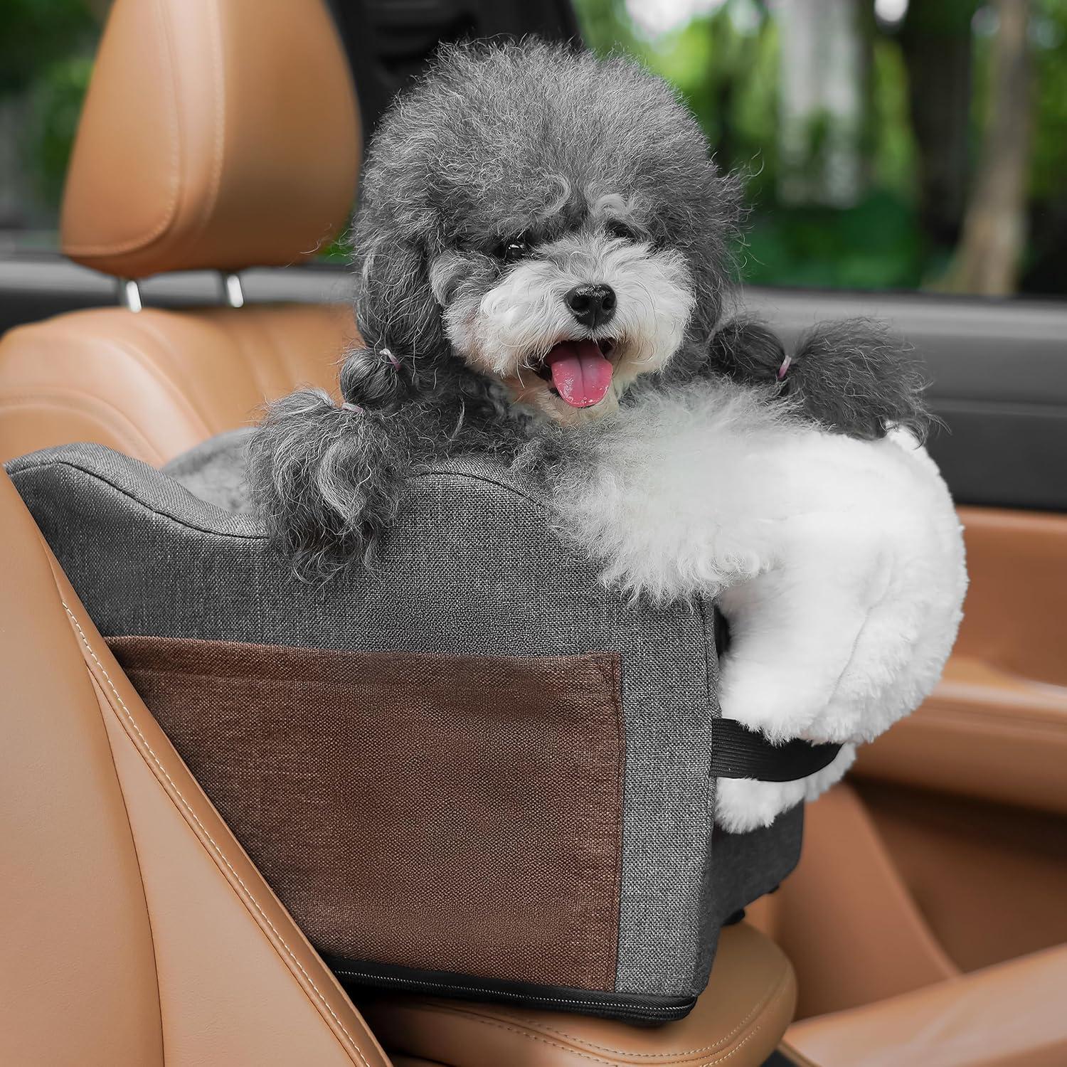 Asiento Elevador para Perros Sangoodier Gris-Negro 1kg