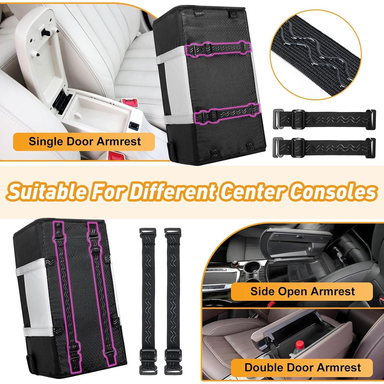 Asiento Elevador para Perros NECKORY - Consola Central Negro