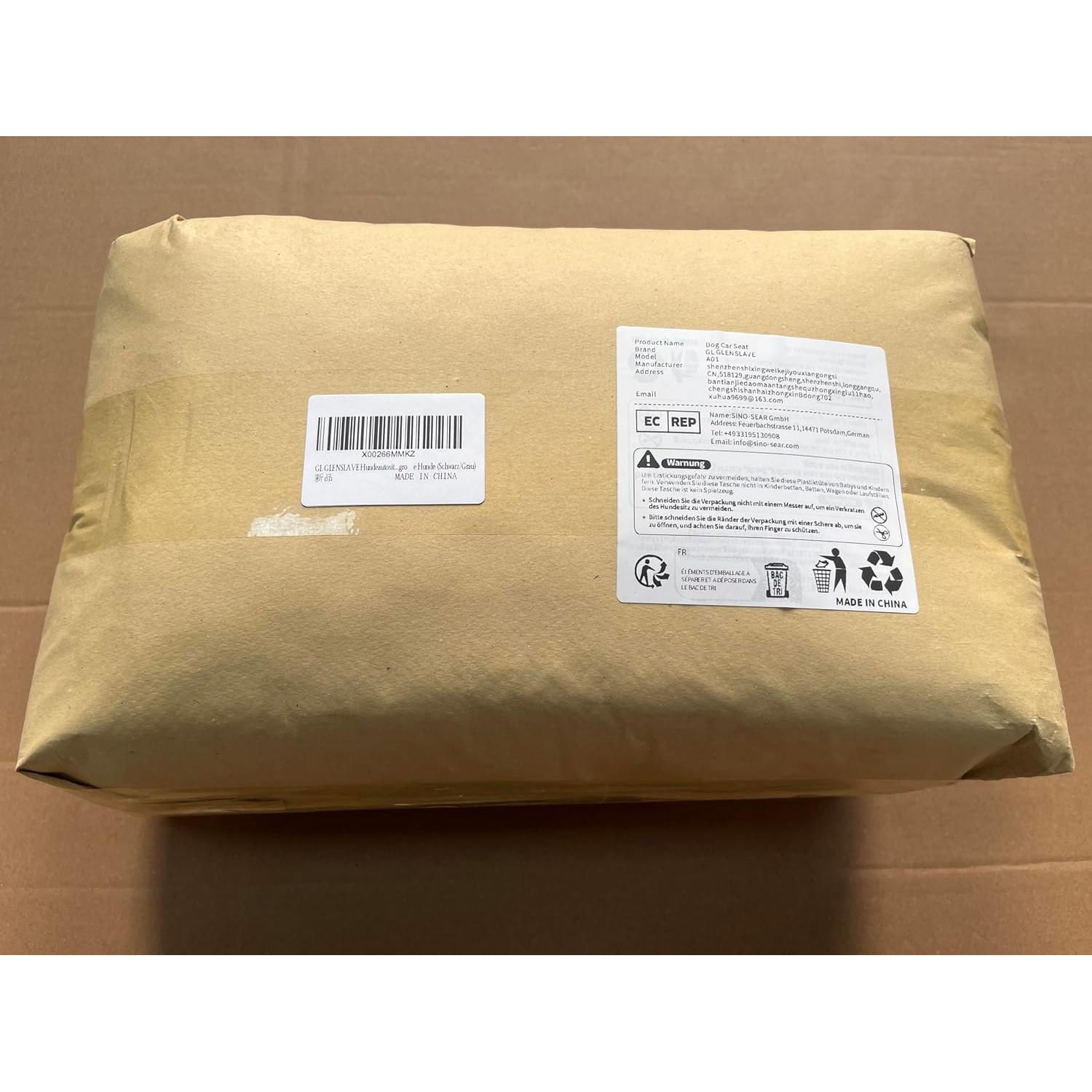 Asiento Elevador para Perros GL GLENSLAVE 71x51x41cm Negro/Marrón