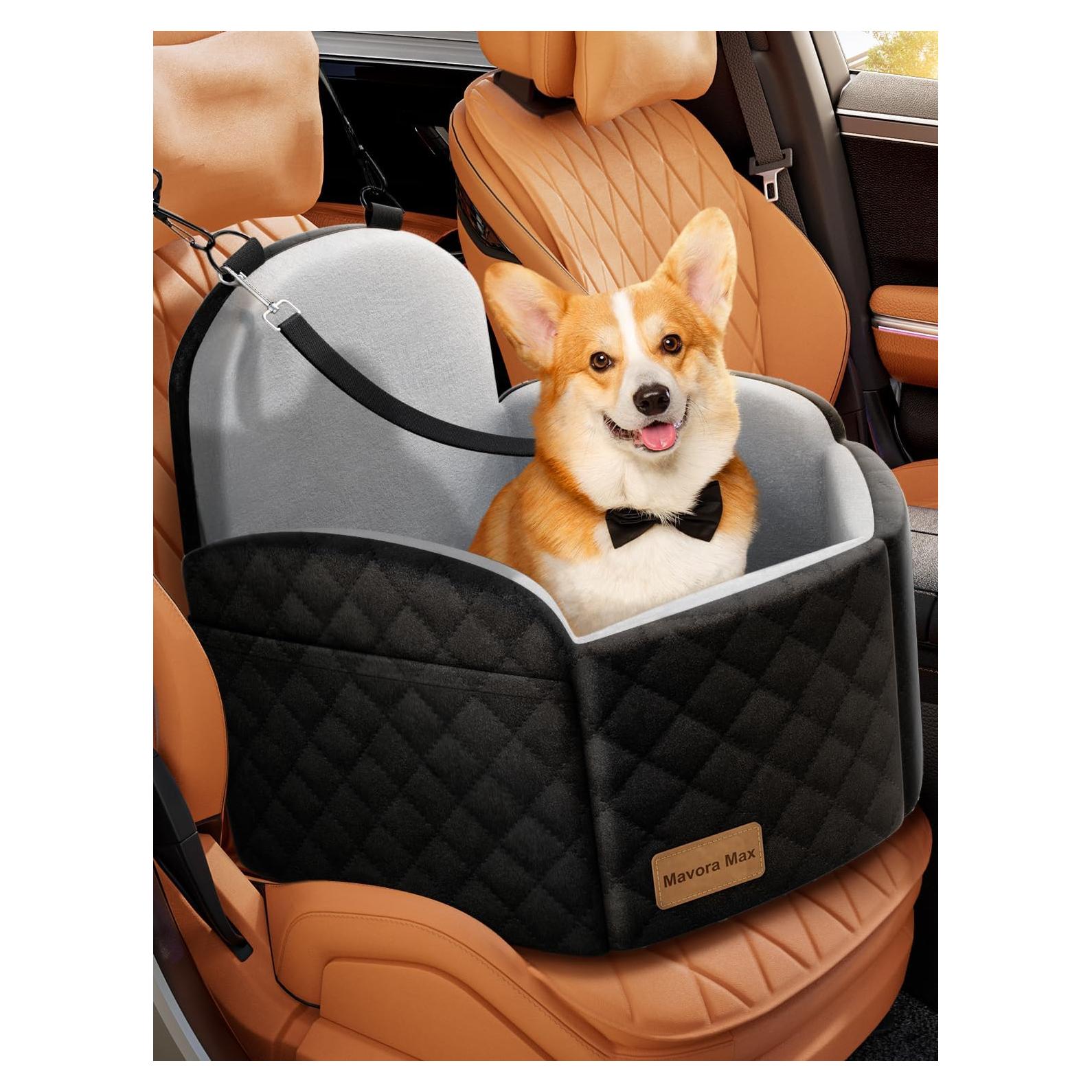 Asiento Elevador para Perros Mavora Max B-G Negro/Gris 49.5cm