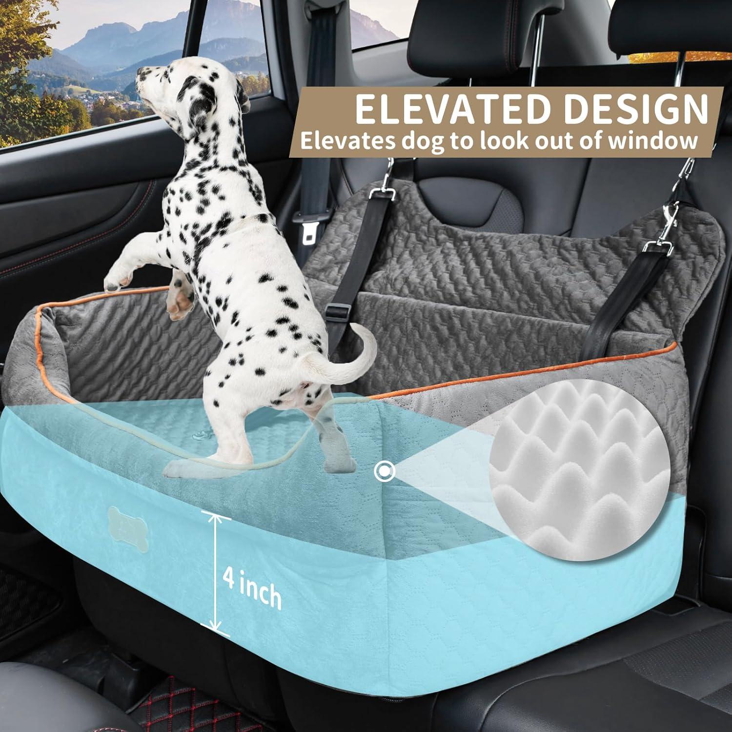 Asiento Elevador para Perros EUHAMS - Espuma Viscoelástica 79x51cm