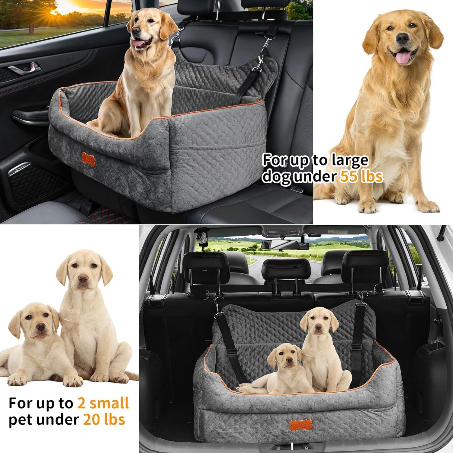 Asiento Elevador para Perros EUHAMS - Espuma Viscoelástica 79x51cm