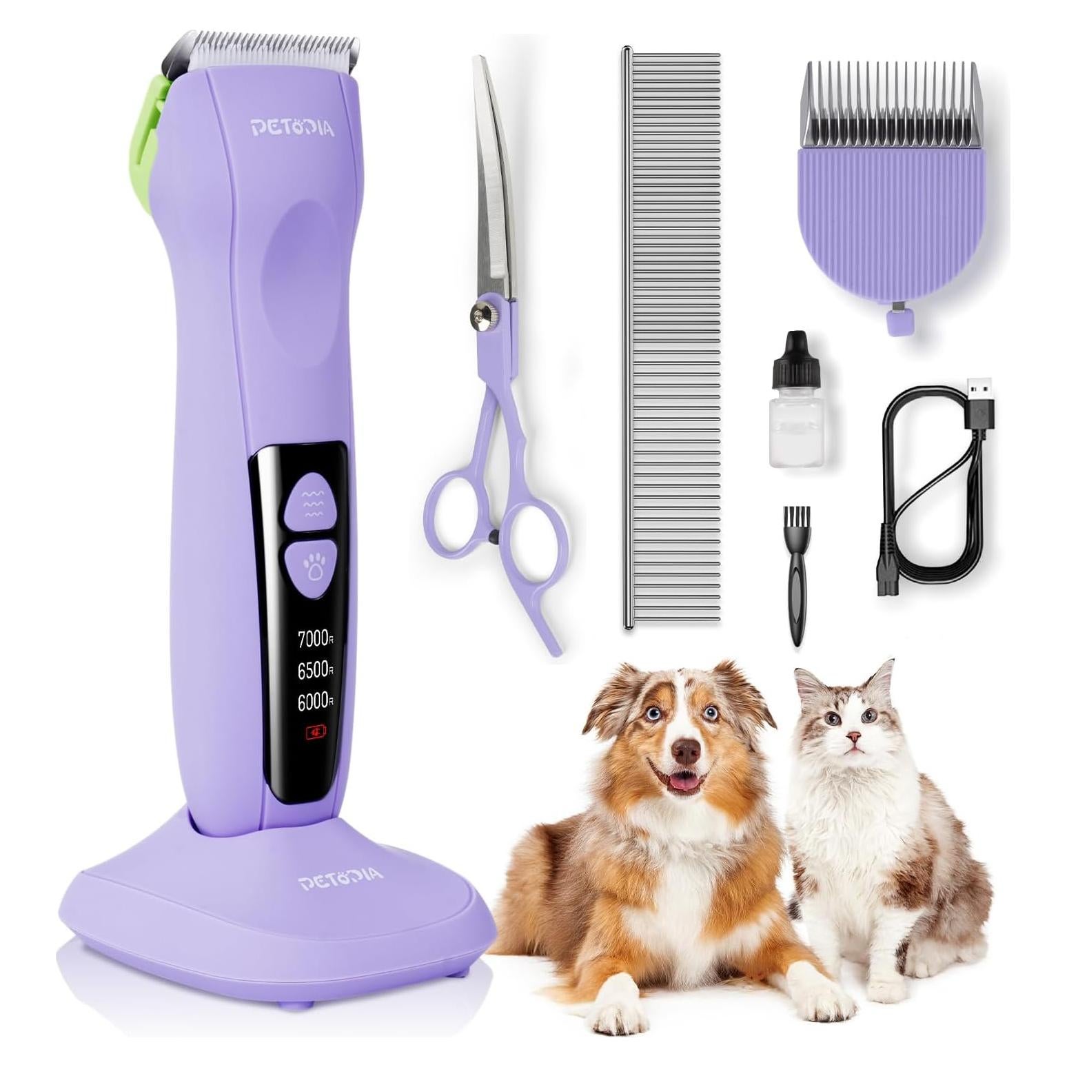 Cortadoras de Perros Petopia PC215VX Inalámbricas 2-9mm