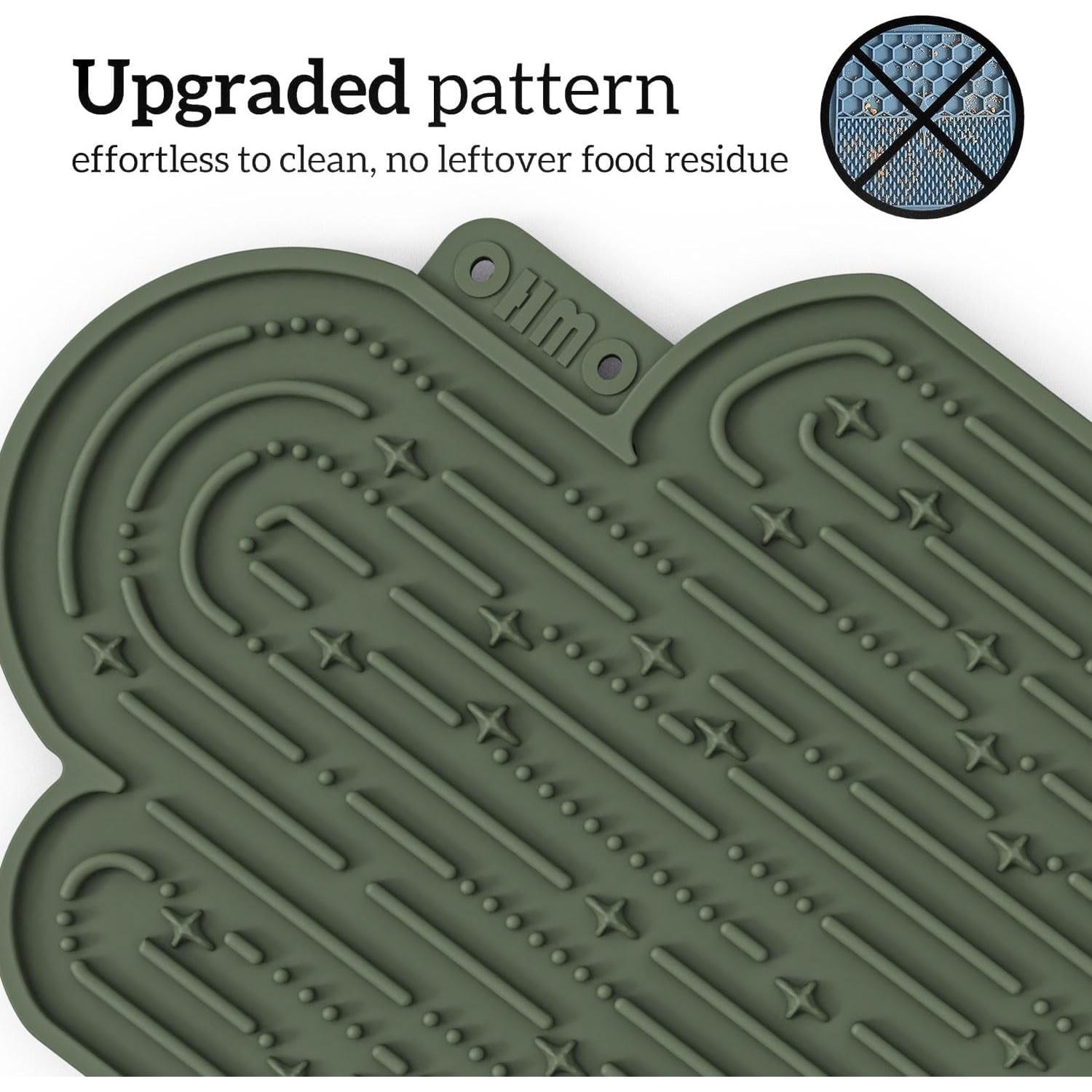 Mat de Lamer OHMO Grande para Perros y Gatos - Diseño Cactus