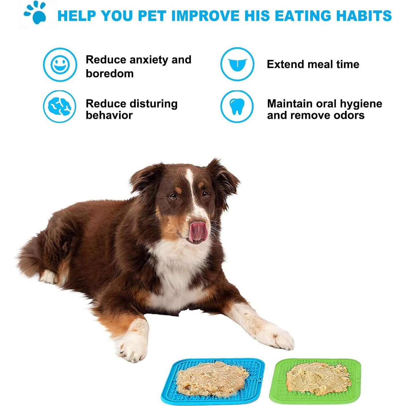 Alfombrilla de Lamer para Perros y Gatos Lesipee 23x23cm