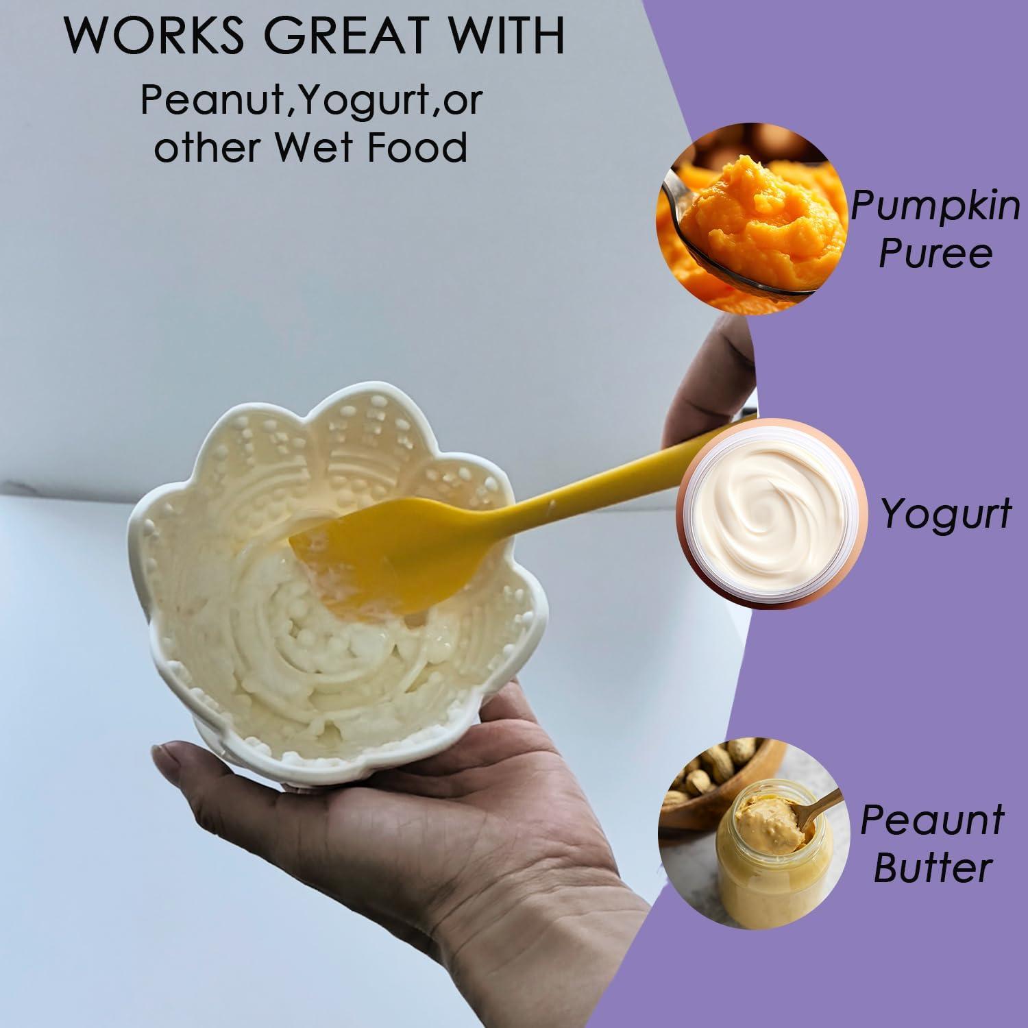 Tazón Lamer para Perros AVYDIIF 12x12cm Antideslizante