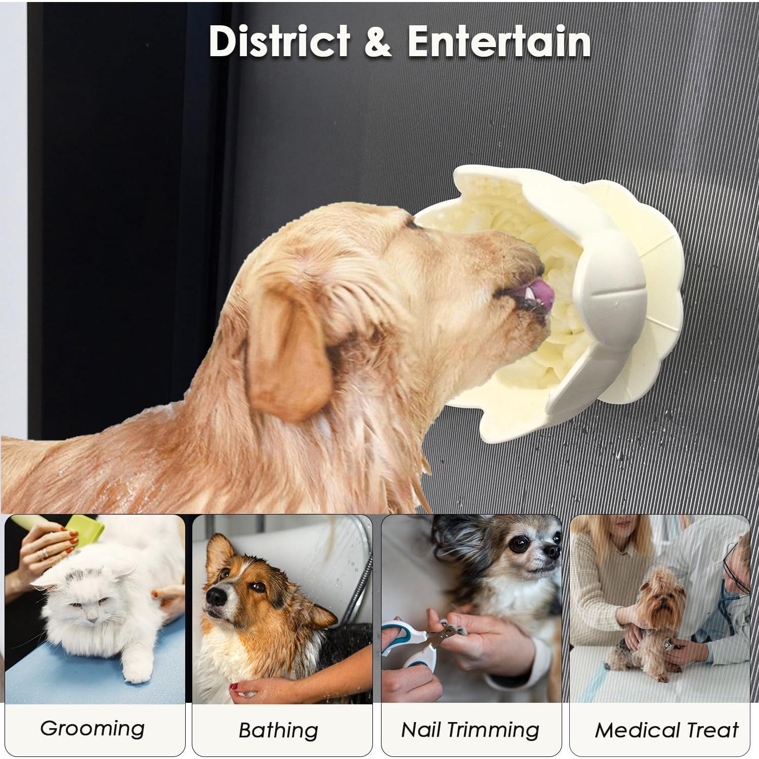 Tazón Lamer para Perros AVYDIIF 12x12cm Antideslizante