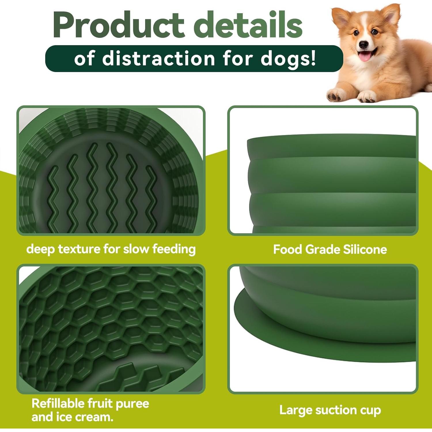 Tazón Antideslizante para Perros XRCISE - Silicona BPA Free 11.8cm