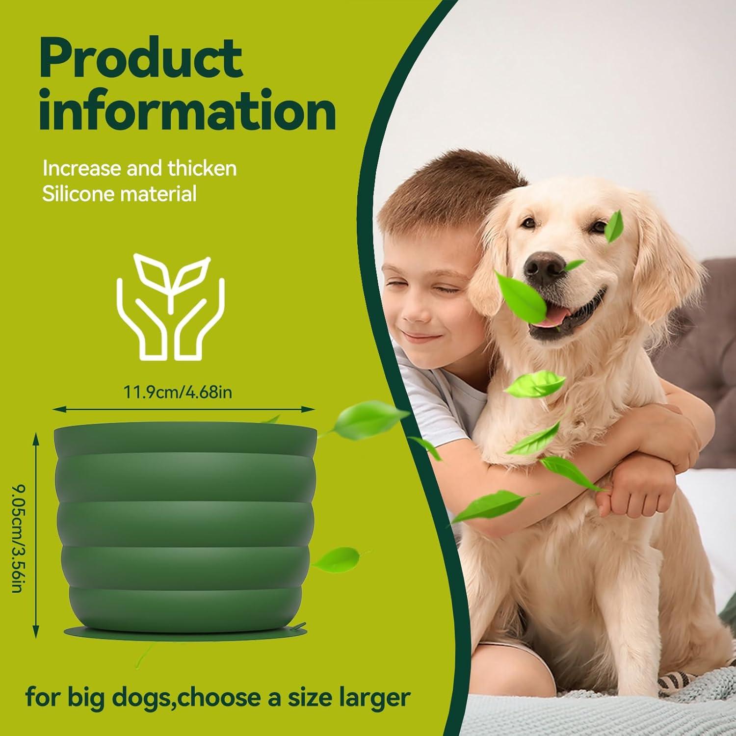 Tazón Antideslizante para Perros XRCISE - Silicona BPA Free 11.8cm