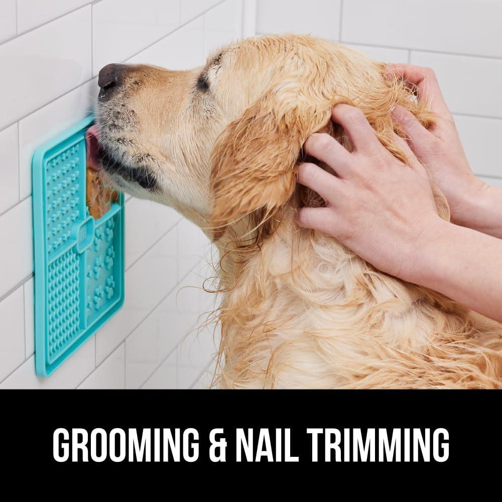 Mate de Lamido Gorilla Grip para Perros y Gatos - 2 Paquete, Silicona BPA Free