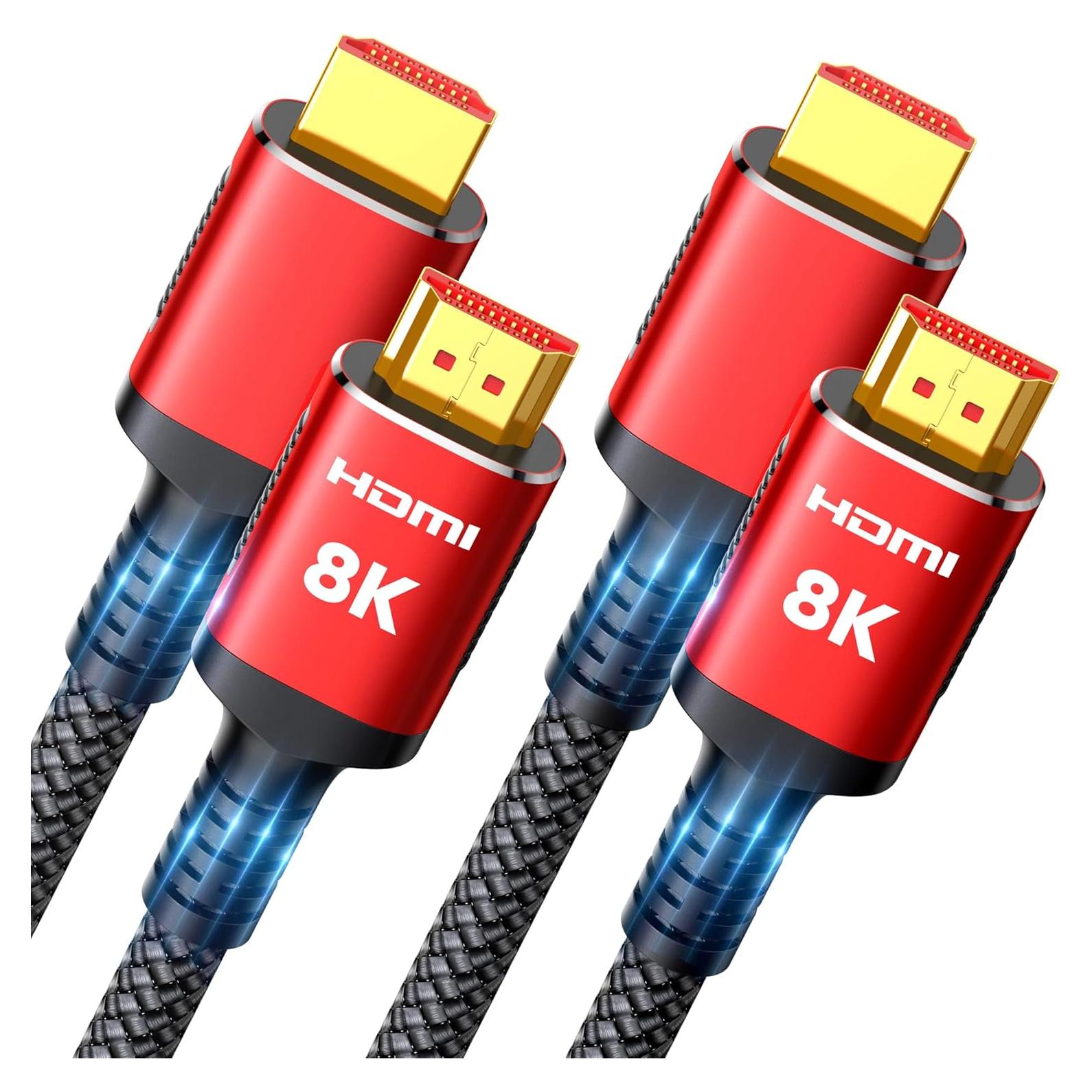 Cable HDMI 2.1 Snowkids 0.5M Ultra Alta Velocidad 8K 48Gbps