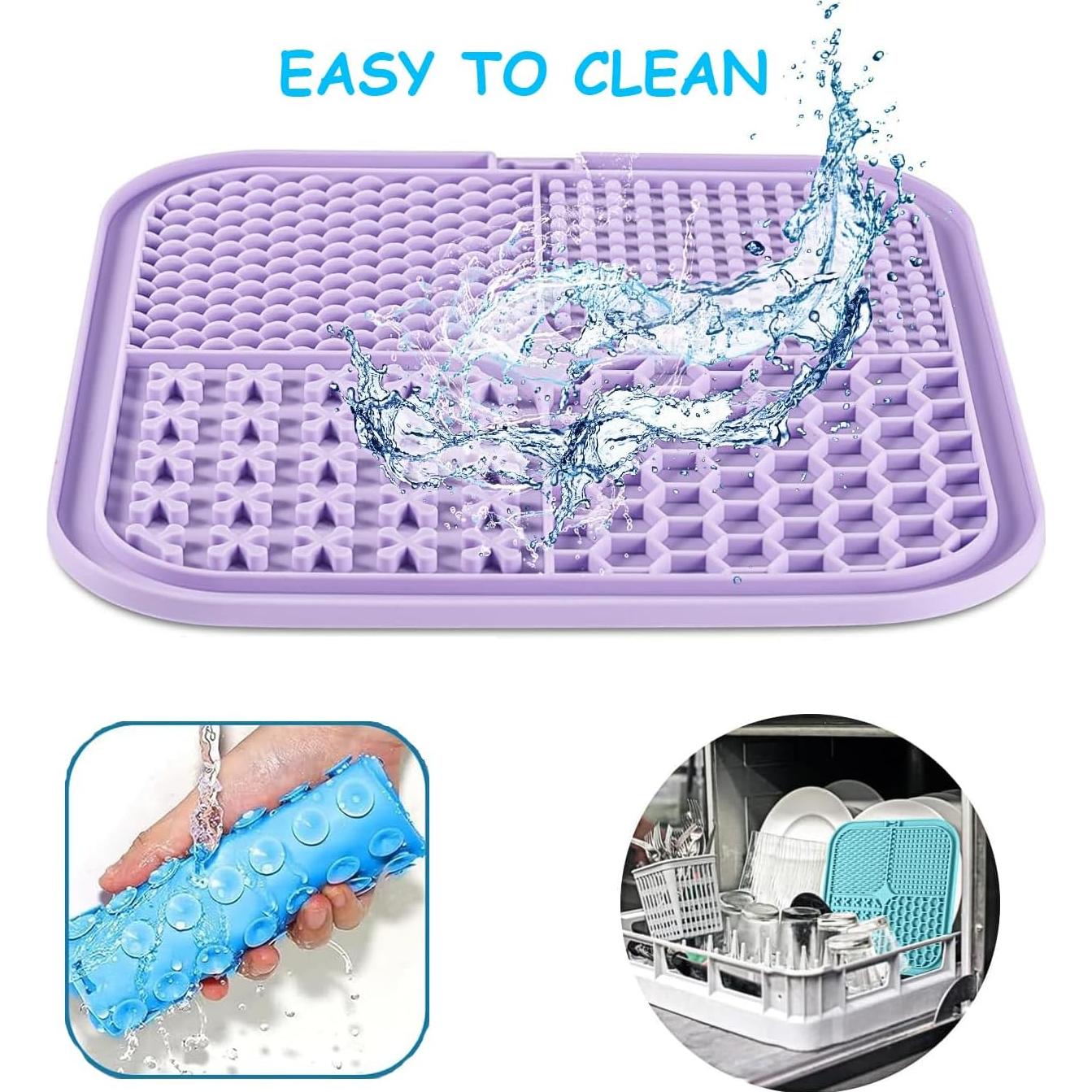 Alfombrilla de Lamer Ausin 20cm para Perros y Gatos 4Pack