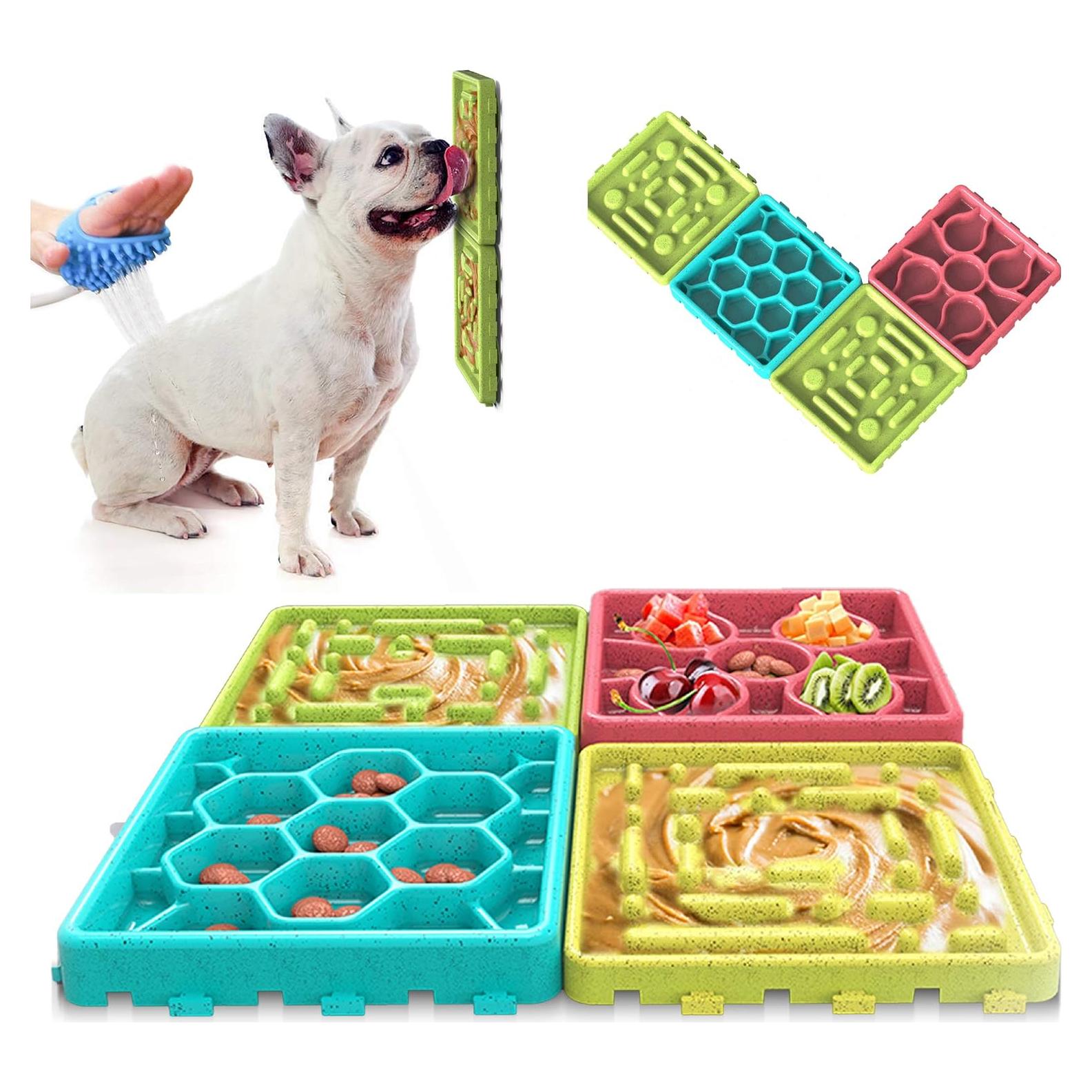 Alfombrilla y Bandeja de Alimentación Lenta AnyPet APT06 - 15x15 cm