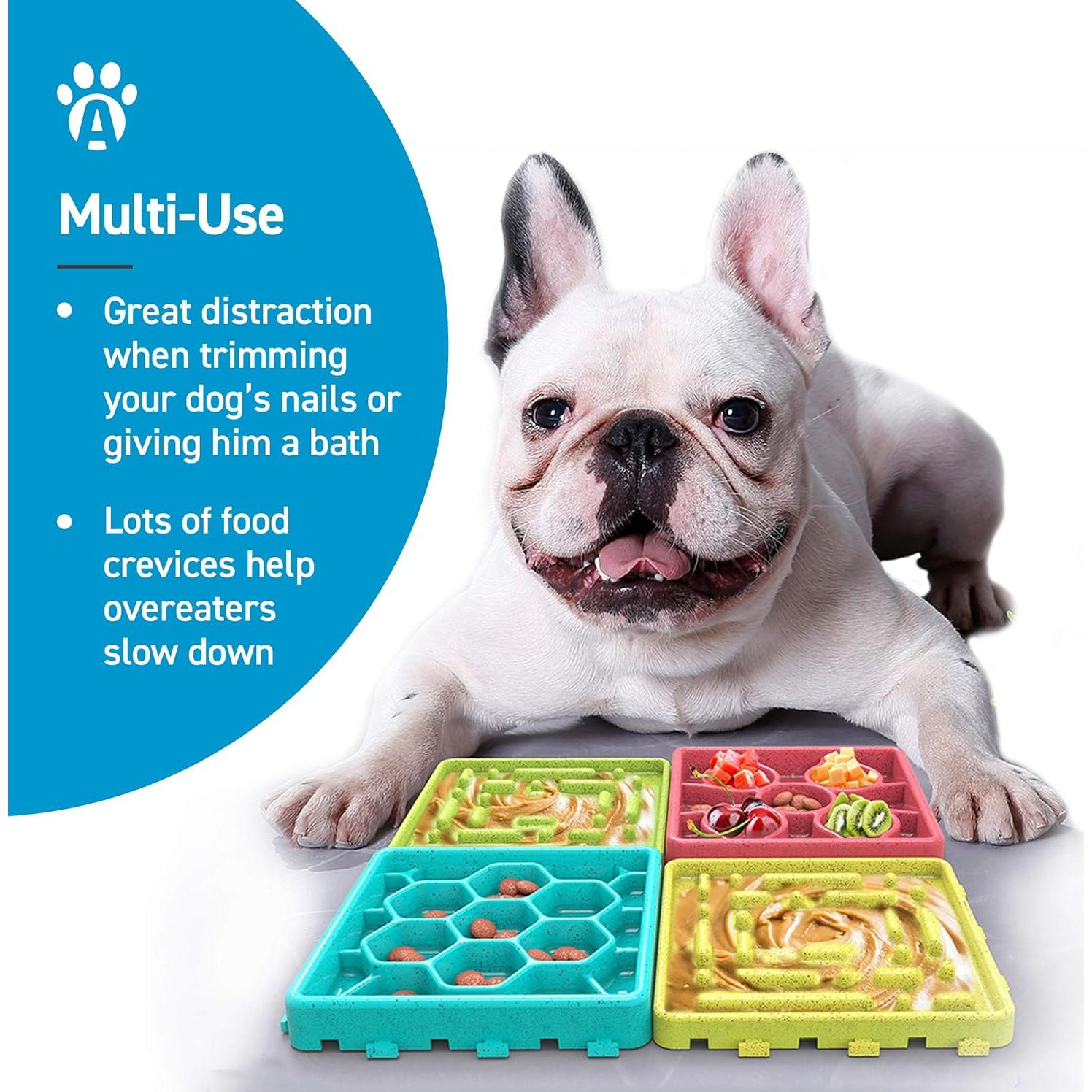 Alfombrilla y Bandeja de Alimentación Lenta AnyPet APT06 - 15x15 cm