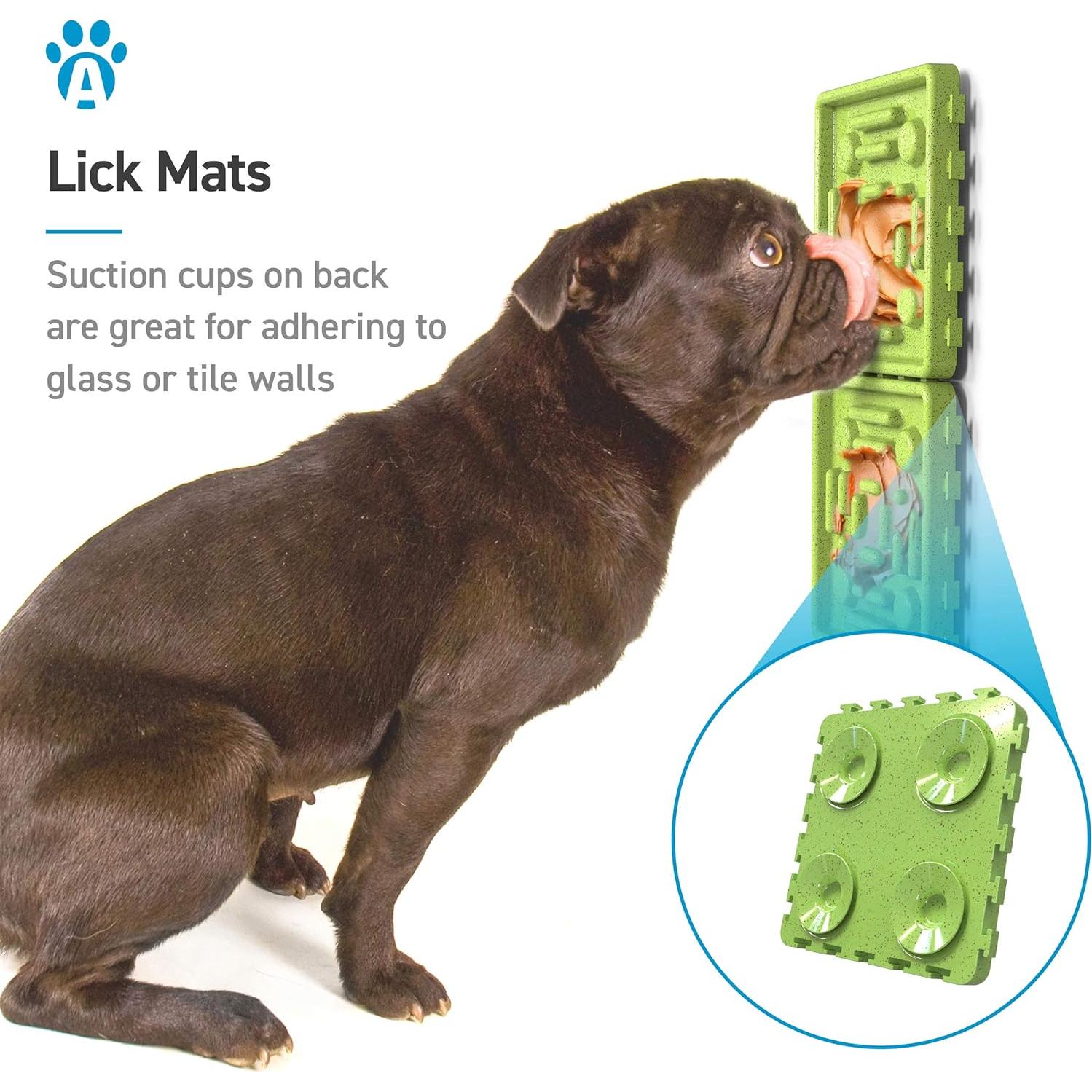 Alfombrilla y Bandeja de Alimentación Lenta AnyPet APT06 - 15x15 cm