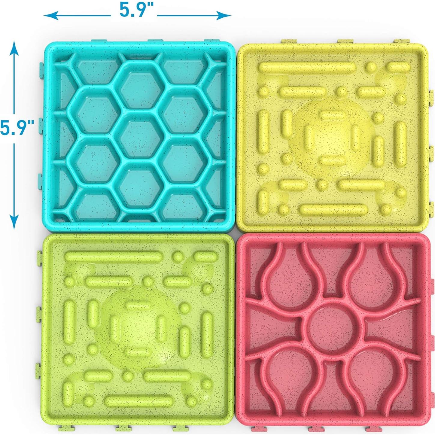 Alfombrilla y Bandeja de Alimentación Lenta AnyPet APT06 - 15x15 cm