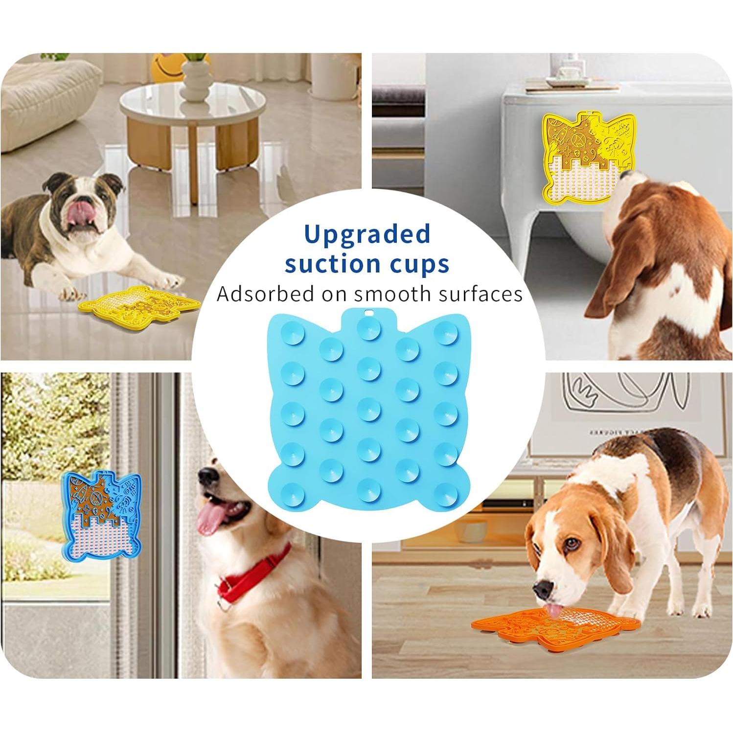 Alfombrilla de Lamido para Perros y Gatos LPFLASAT 3 Pack