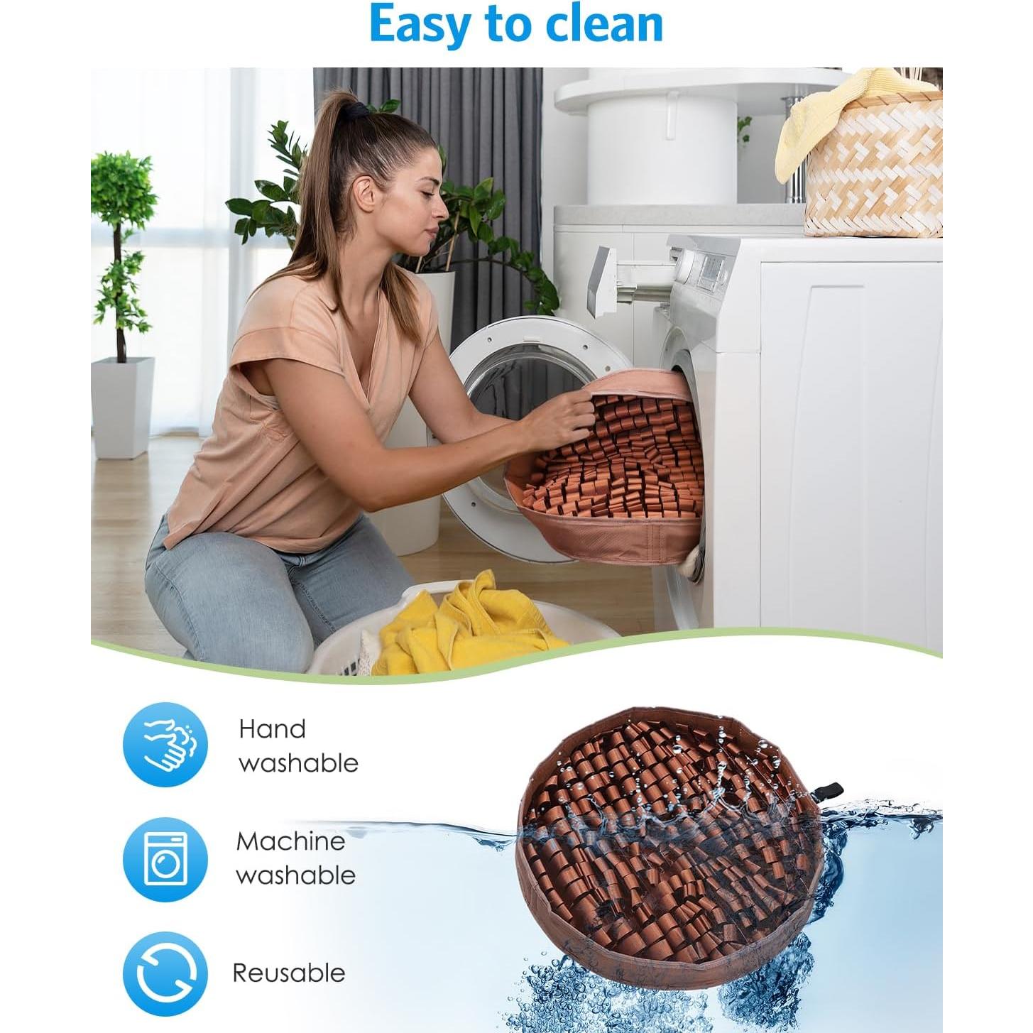 Alfombrilla de Olfateo AMIR para Perros 63.5x63.5cm Antigolosa