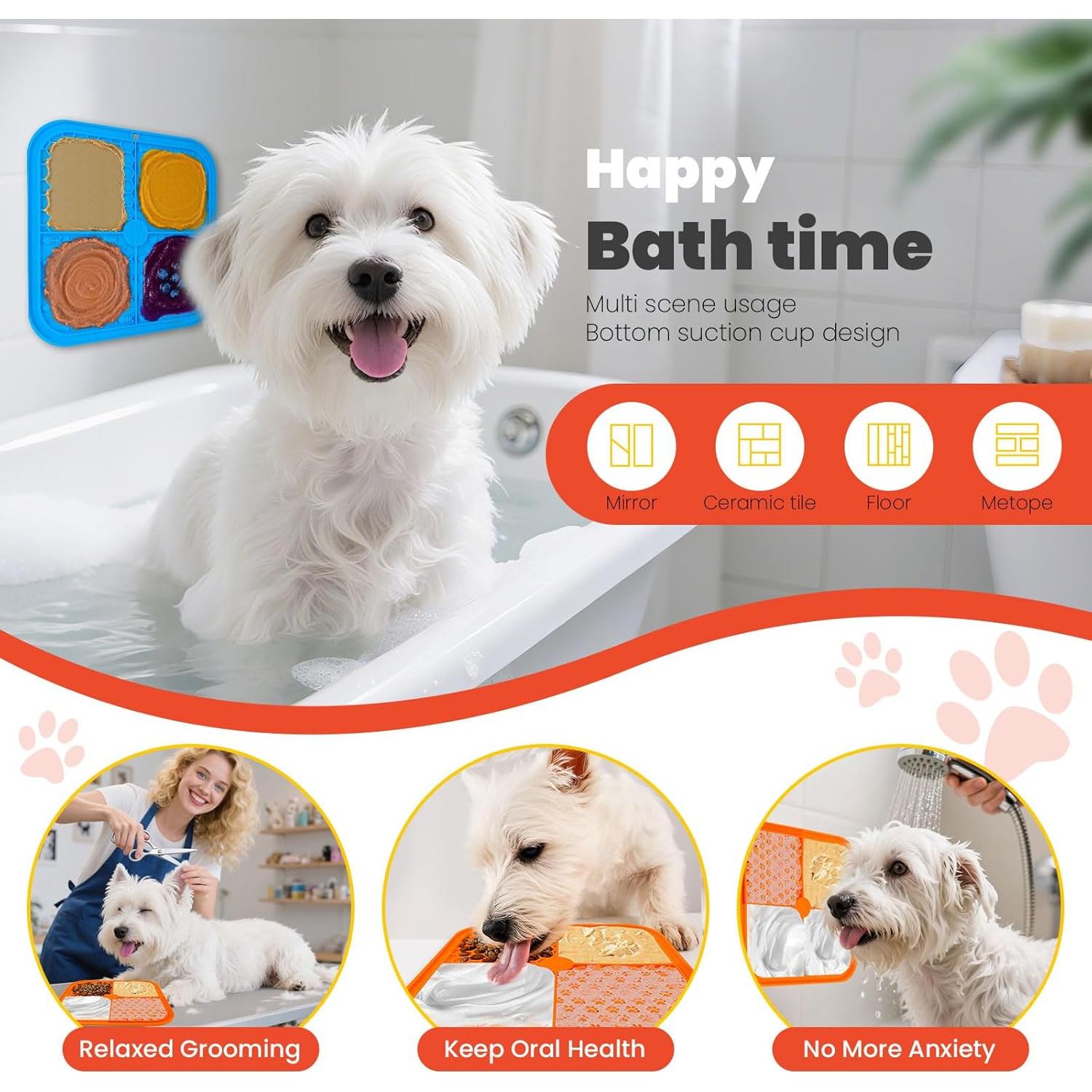 Juego de Alfombra de Olfato y Lamer Petcare 48x48 cm