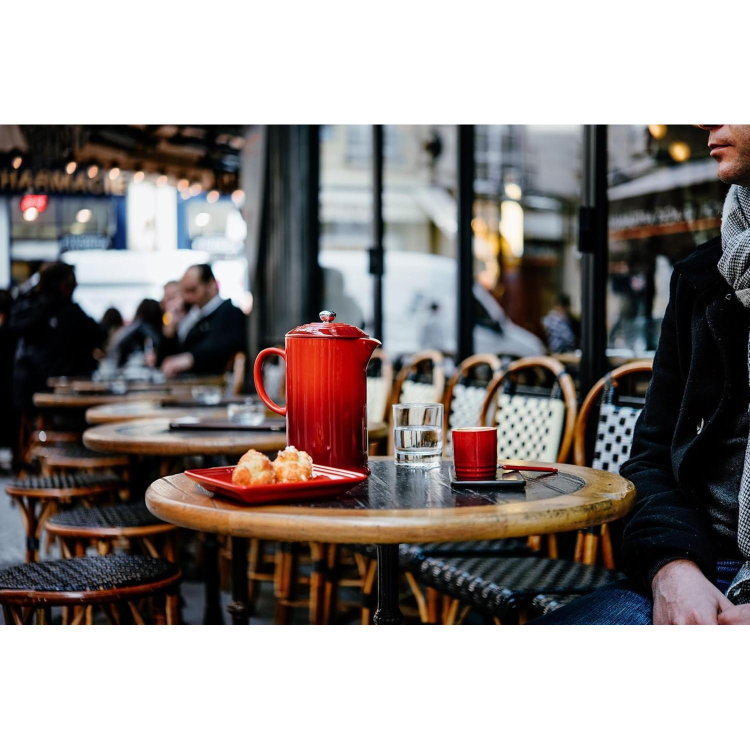 Prensa Francesa Le Creuset 1008 ml Cerámica Mármol