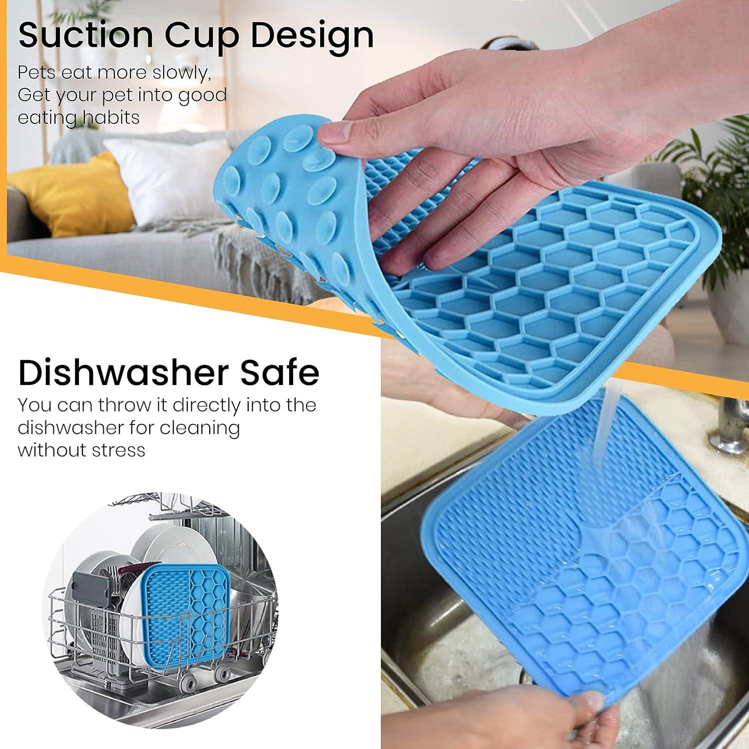 Alfombrilla de Lamer para Perros NpKart - Silicona, 20cm