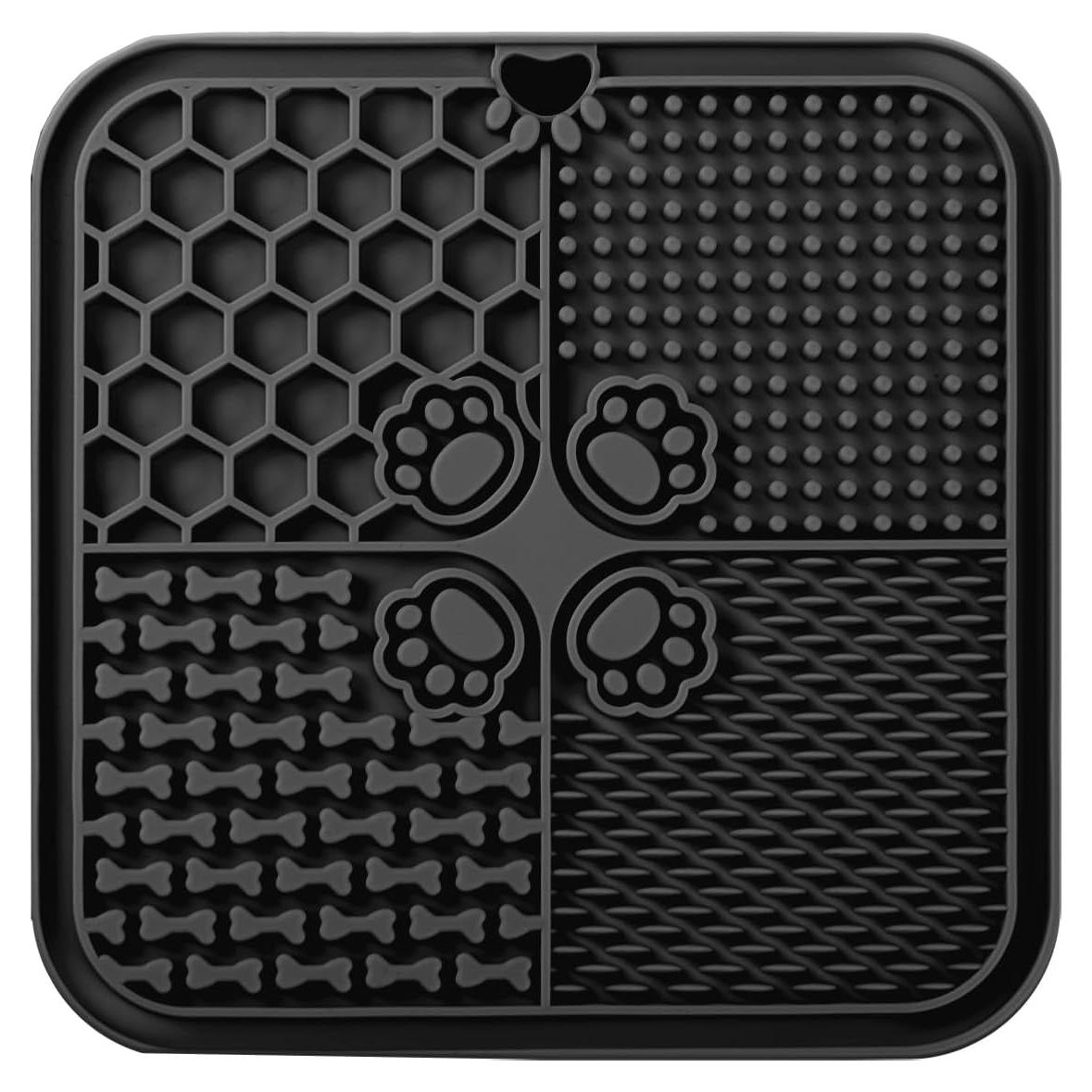 Alfombrilla de Lamer para Perros WLDJMP 20x20cm Antideslizante