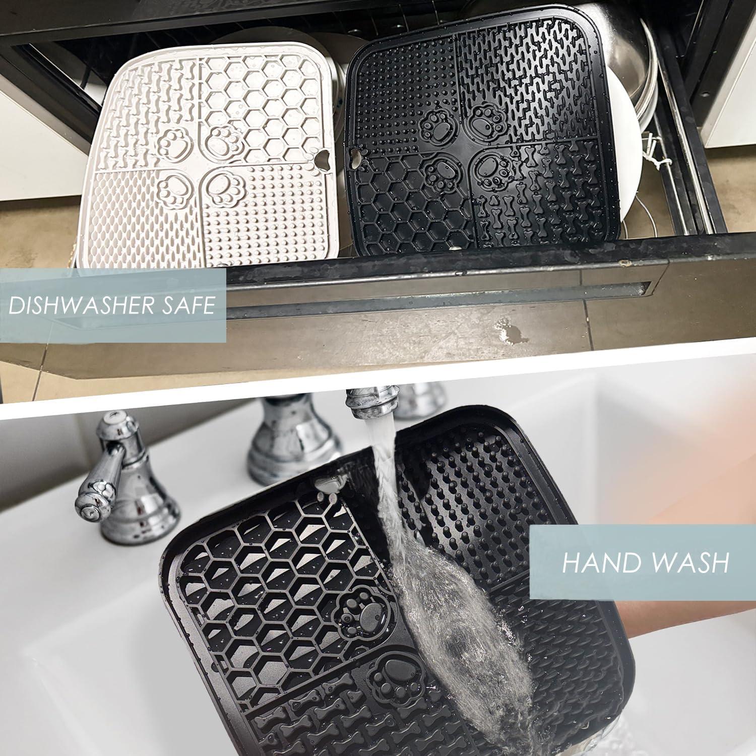 Alfombrilla de Lamer para Perros WLDJMP 20x20cm Antideslizante