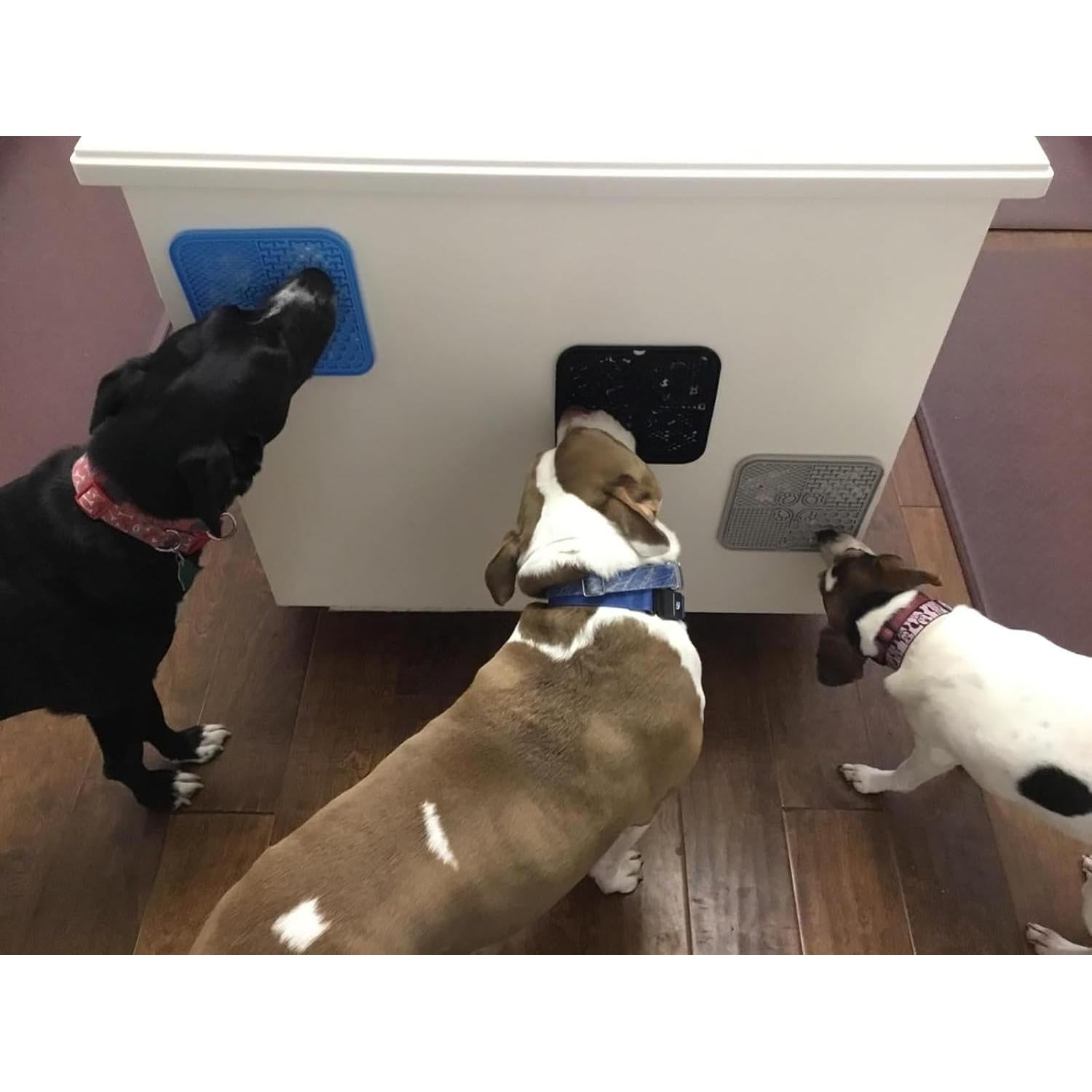 Alfombrilla de Lamer para Perros WLDJMP 20x20cm Antideslizante