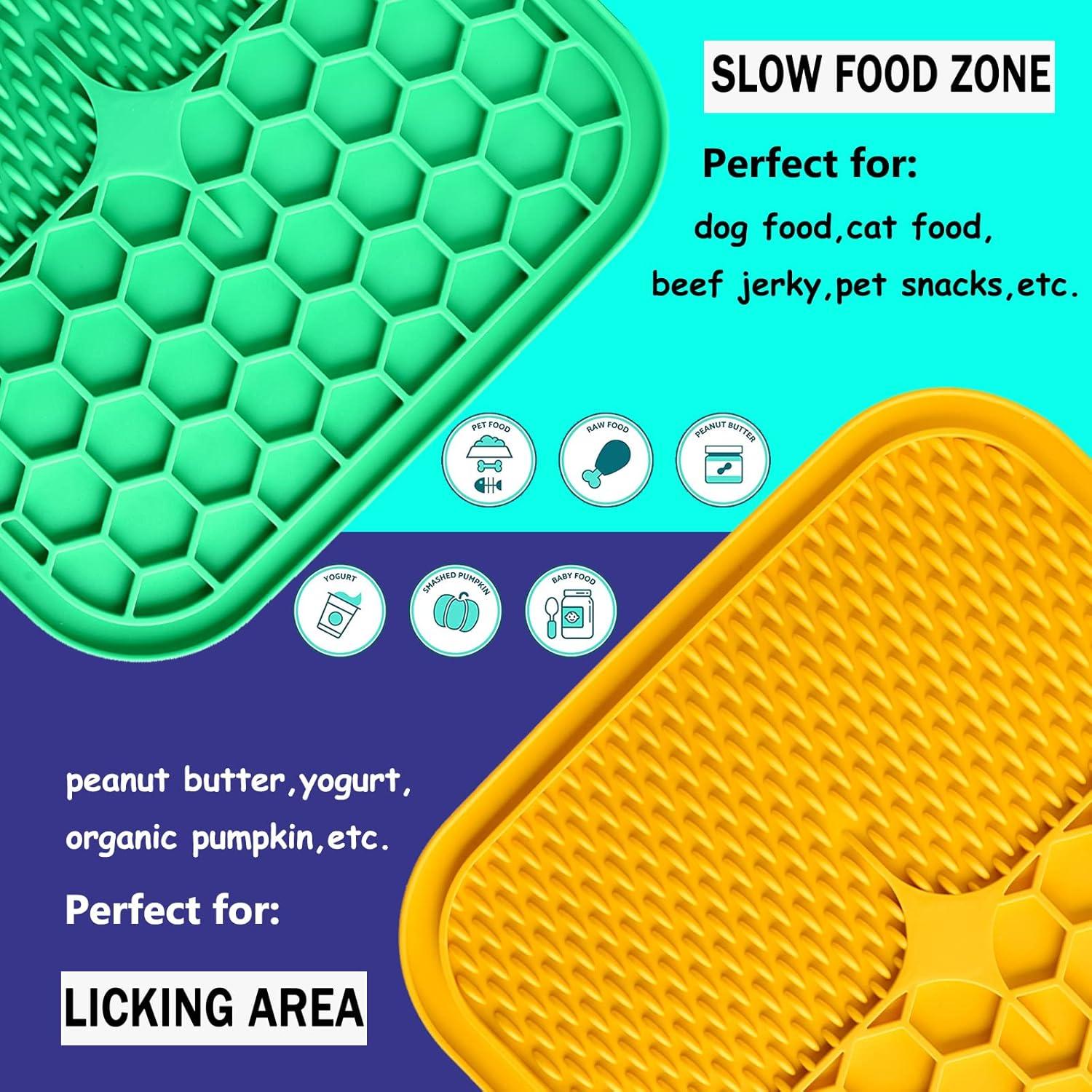 Alfombrilla de Lamer para Perros XIGOU - Paquete de 2 Grandes