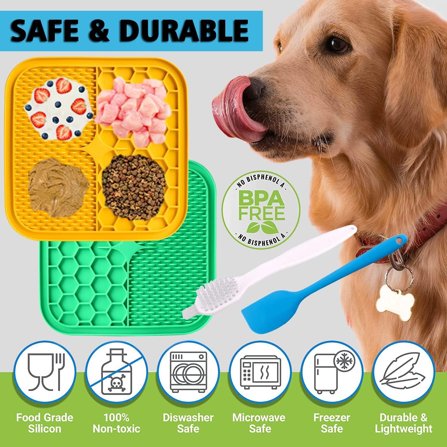 Alfombrilla de Lamer para Perros XIGOU - Paquete de 2 Grandes