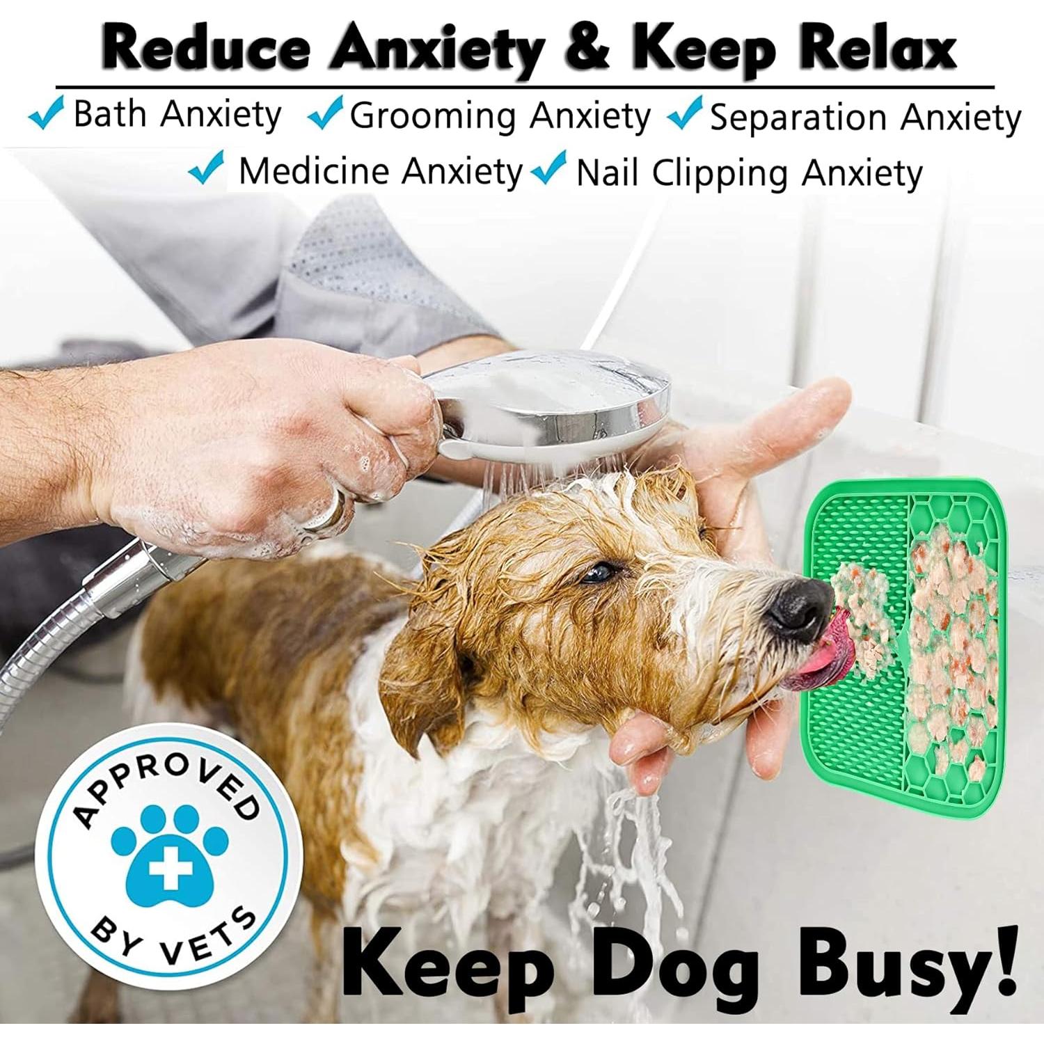 Alfombrilla de Lamer para Perros XIGOU - Paquete de 2 Grandes