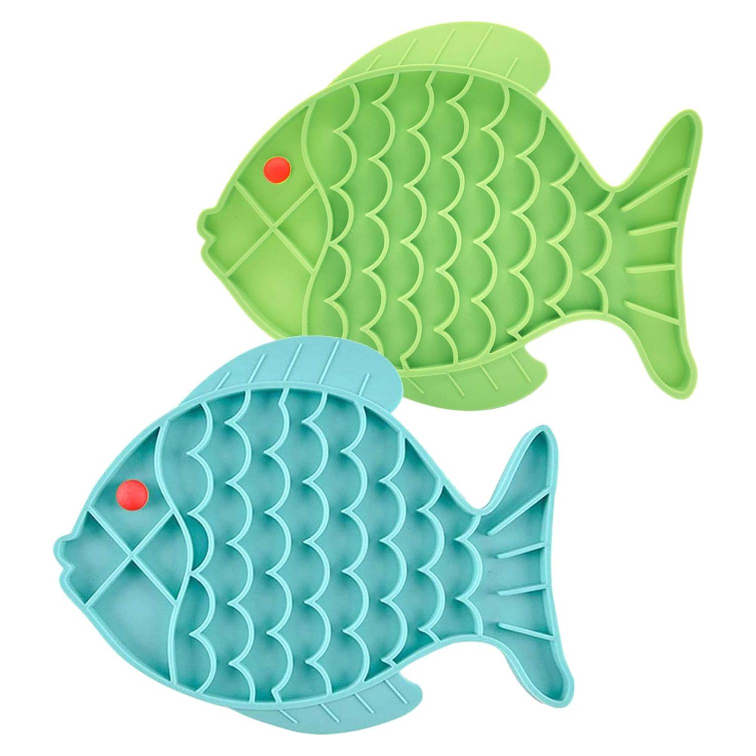 Alfombrilla de Golosinas para Gatos DLDER - 2 Piezas, Silicona