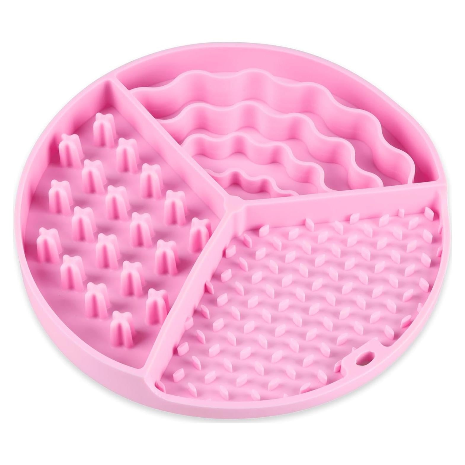 Alfombrilla Lamer para Perros y Gatos Nothomme Rosa 19cm