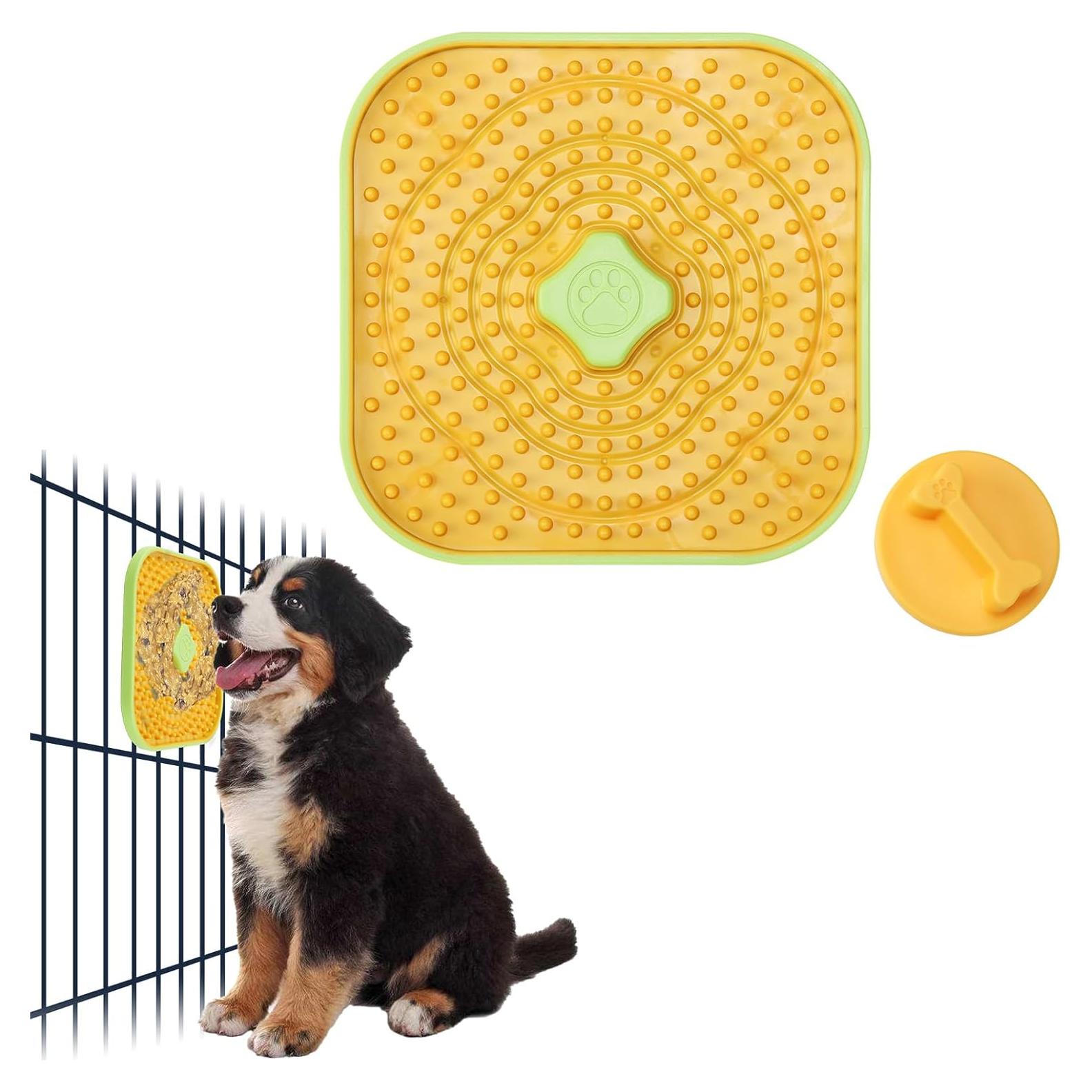 Alfombrilla de Lamer Avont para Perros y Gatos Naranja 18.5 cm