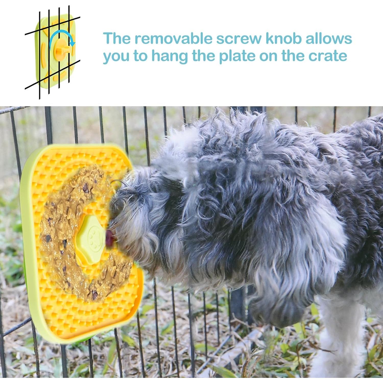 Alfombrilla de Lamer Avont para Perros y Gatos Naranja 18.5 cm